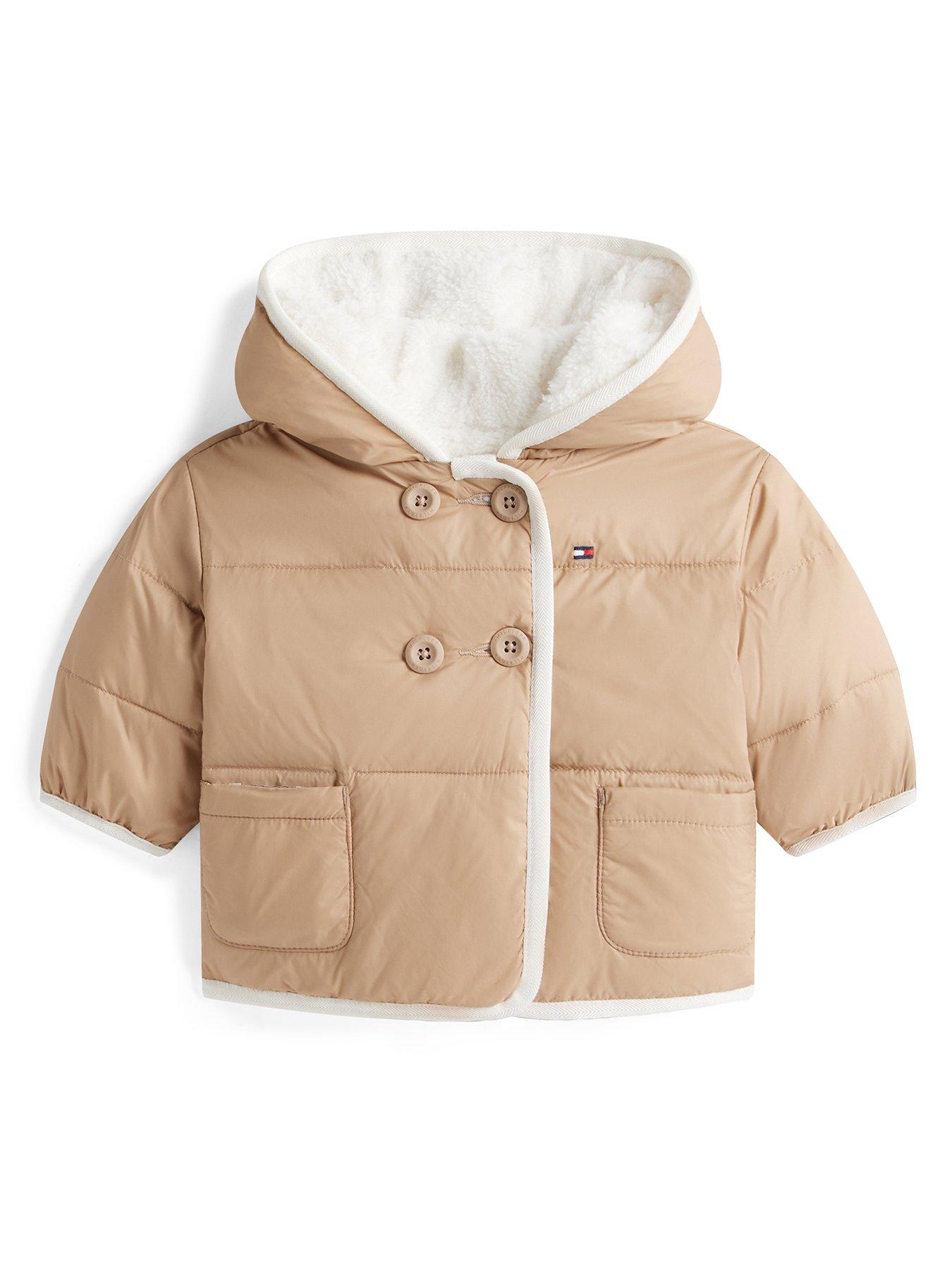 Tommy Hilfiger Baby Reversible Teddy Jacket - Beige