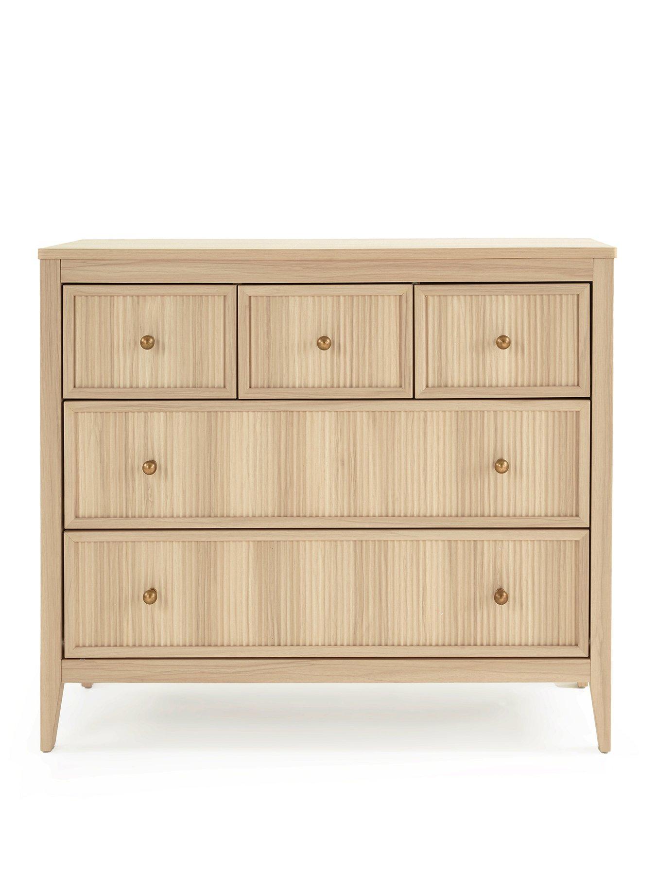 Image 2 of 7 of Michelle Keegan Home Lindley 2 +&nbsp;3&nbsp;Drawer Chest -&nbsp;Oak -&nbsp;FSC&reg; Certified