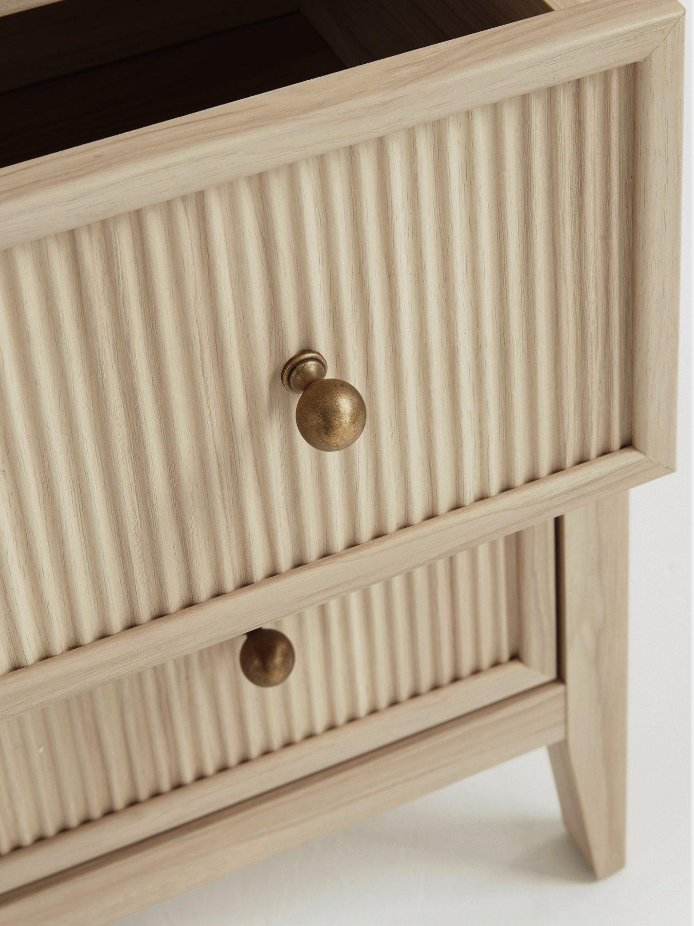 Image 5 of 7 of Michelle Keegan Home Lindley 2 +&nbsp;3&nbsp;Drawer Chest -&nbsp;Oak -&nbsp;FSC&reg; Certified