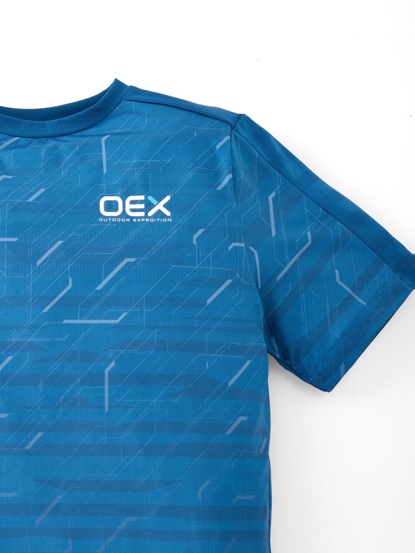 OEX Junior Boys Helmer T-Shirt - Blue | Very