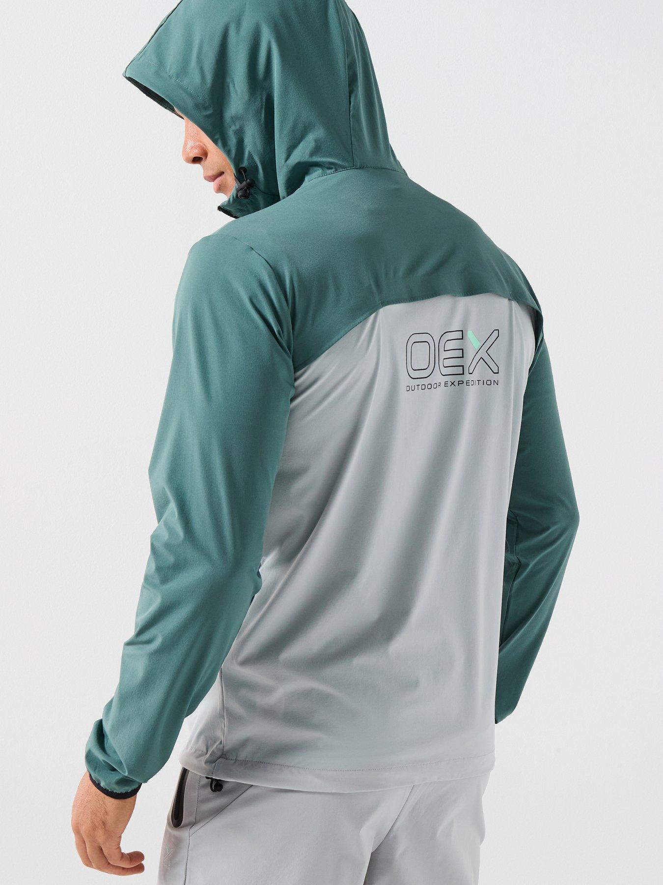 Image 2 of 6 of OEX Mens Fell 2.0 Track Top- Green