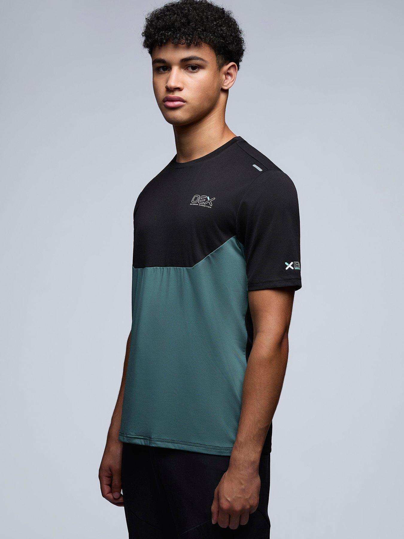 OEX Mens Nuttall T-shirt-green