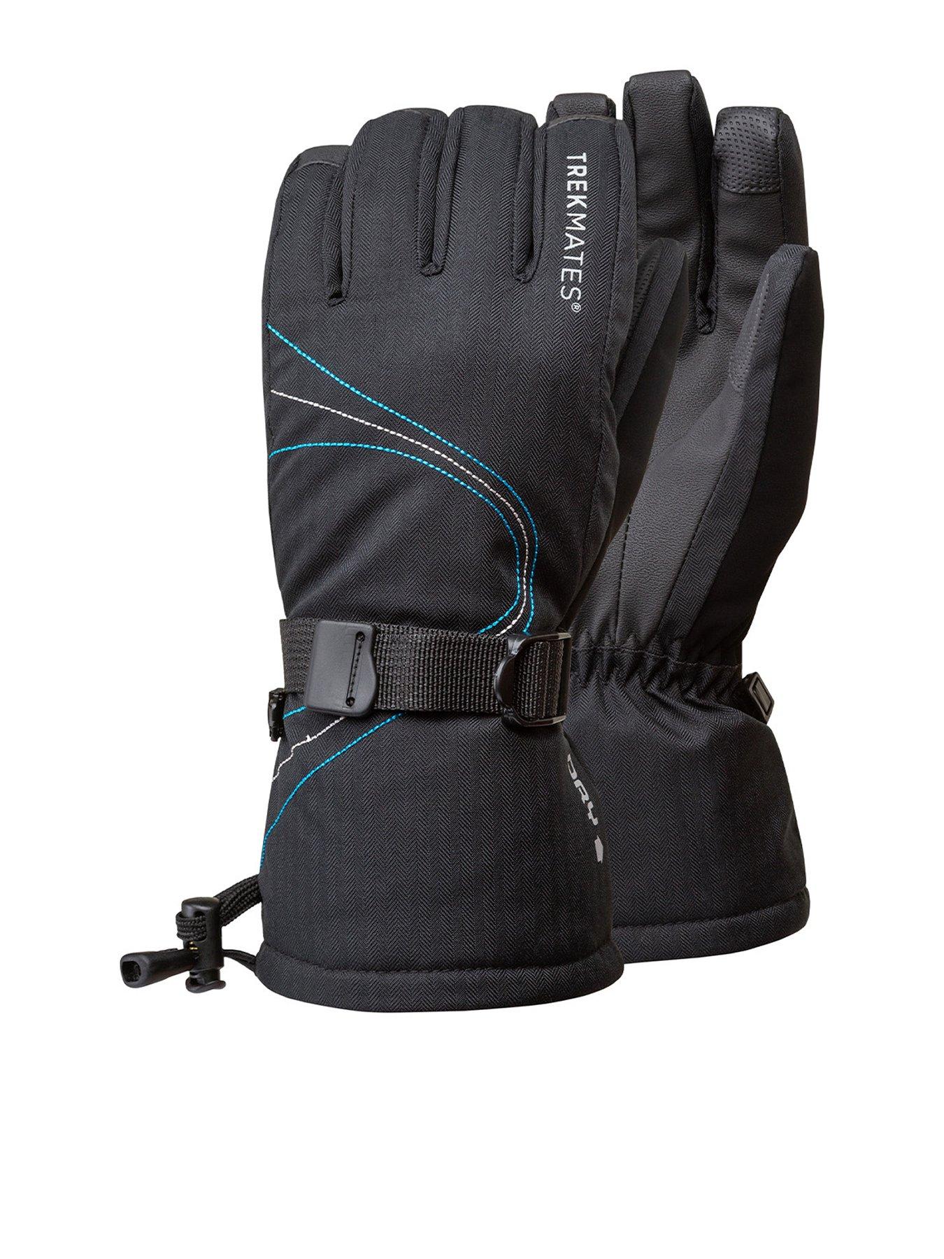 Image 1 of 2 of Trekmates Womens Mogul Insulated Ski Glove- Black