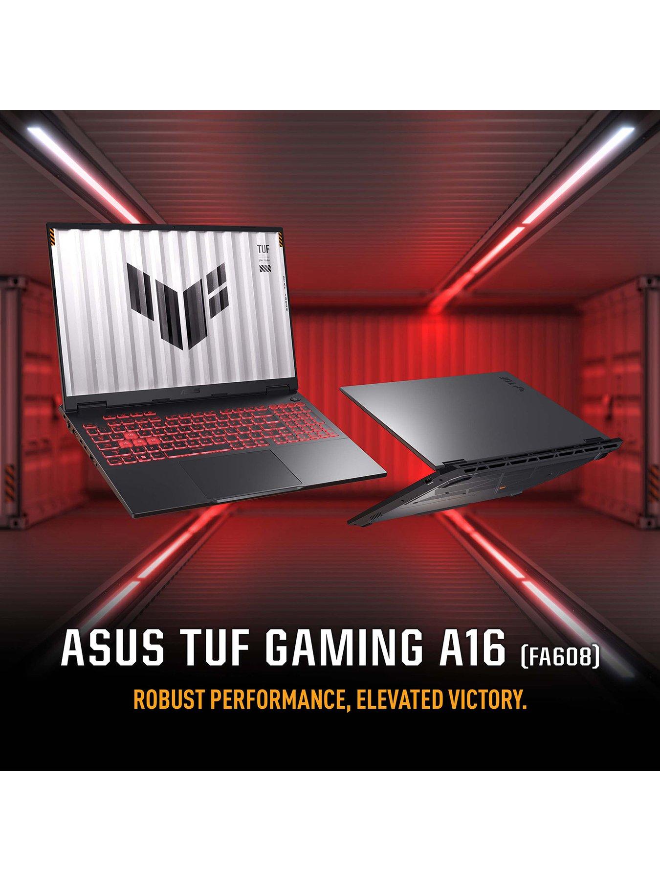 Image 6 of 7 of Asus TUF Gaming Laptop - GeForce RTX 5050 - AMD Ryzen 7 - 16GB RAM - 1TB SSD - 16in WQXGA - Grey