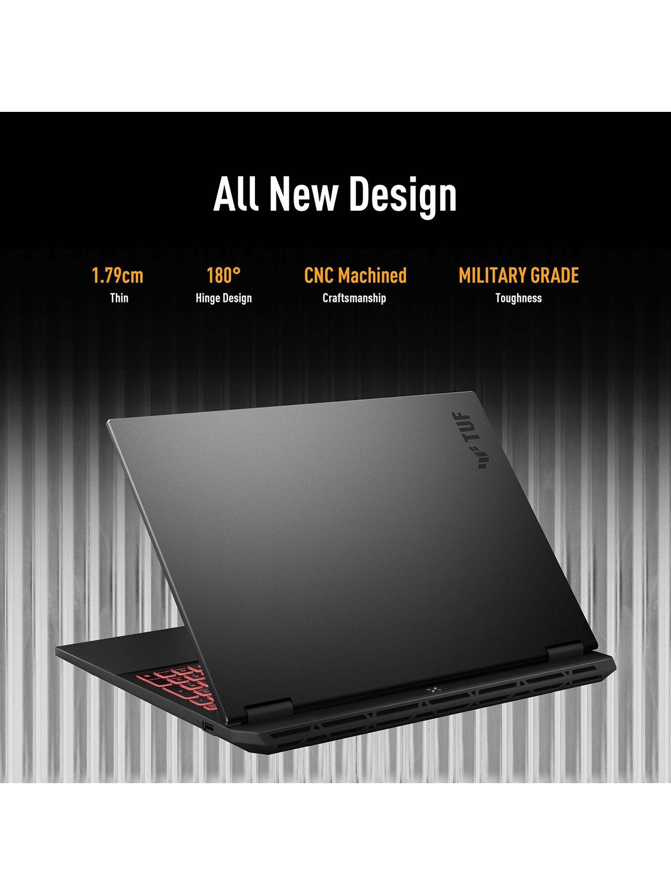 Image 7 of 7 of Asus TUF Gaming Laptop - GeForce RTX 5050 - AMD Ryzen 7 - 16GB RAM - 1TB SSD - 16in WQXGA - Grey