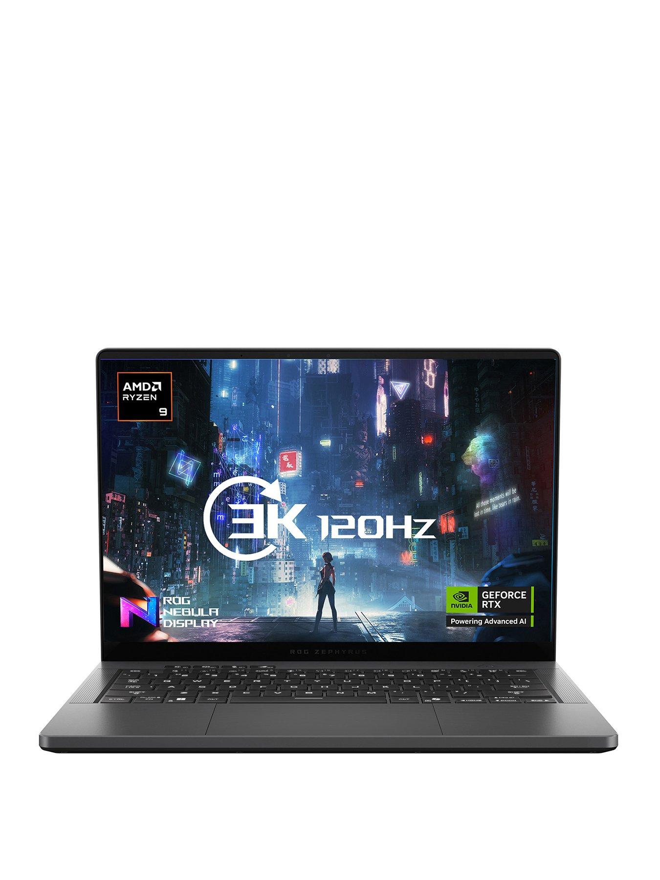 Asus Zephyrus G 14 Gaming Laptop - 14in WQXGA+, GeForce RTX 5070, AMD Ryzen 9, 32GB RAM, 1TB SSD - Grey