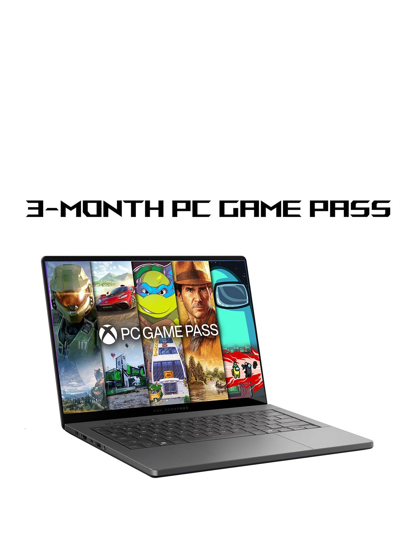 Image 2 of 7 of Asus Zephyrus G 14&nbsp;Gaming Laptop - 14in WQXGA+,&nbsp;GeForce RTX 5070, AMD Ryzen 9, 32GB RAM, 1TB SSD&nbsp;- Grey