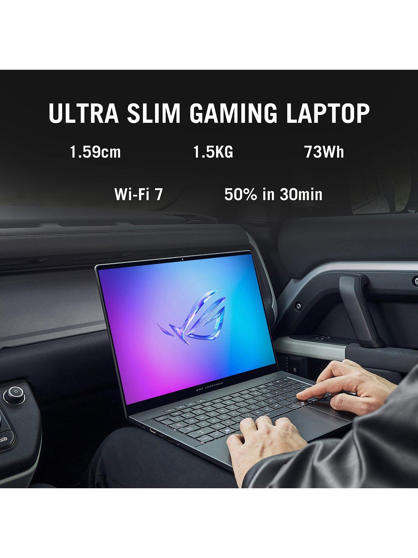 Image 6 of 7 of Asus Zephyrus G 14&nbsp;Gaming Laptop - 14in WQXGA+,&nbsp;GeForce RTX 5070, AMD Ryzen 9, 32GB RAM, 1TB SSD&nbsp;- Grey