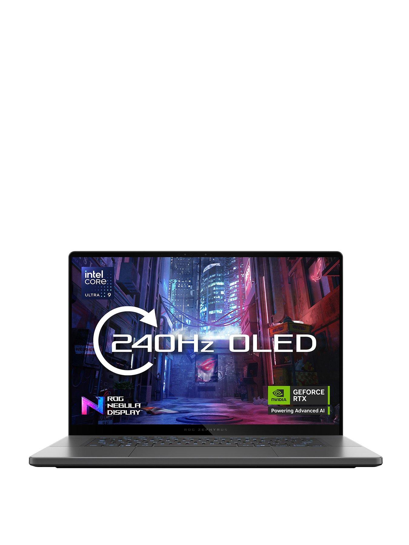 Asus Zephyrus Gaming Laptop - GeForce RTX 5060 - Intel Core Ultra 9 - 32GB RAM - 1TB SSD - 16in WQXGA - Grey