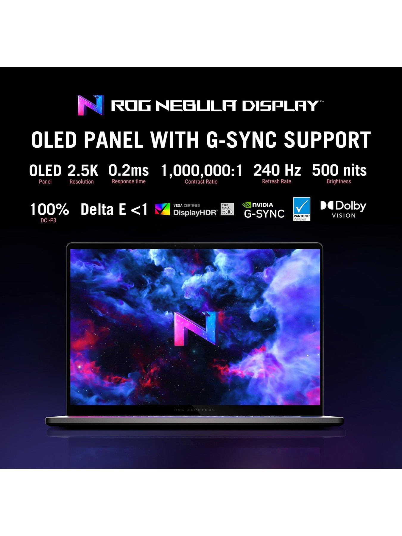 Image 5 of 7 of Asus Zephyrus Gaming Laptop - GeForce RTX 5060 - Intel Core Ultra 9 - 32GB RAM - 1TB SSD - 16in WQXGA - Grey