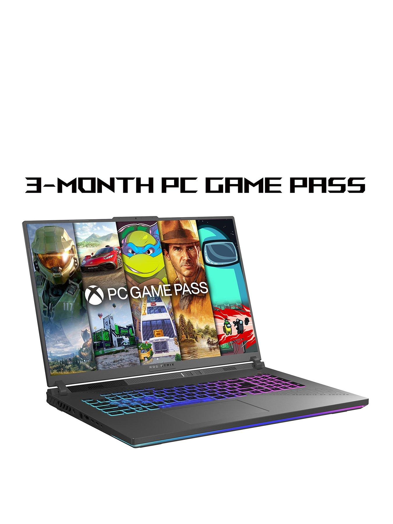 Image 2 of 7 of Asus Strix Gaming Laptop - GeForce RTX 5070 - AMD Ryzen 9 - 32GB RAM - 1TB SSD - 18in WQXGA - Grey