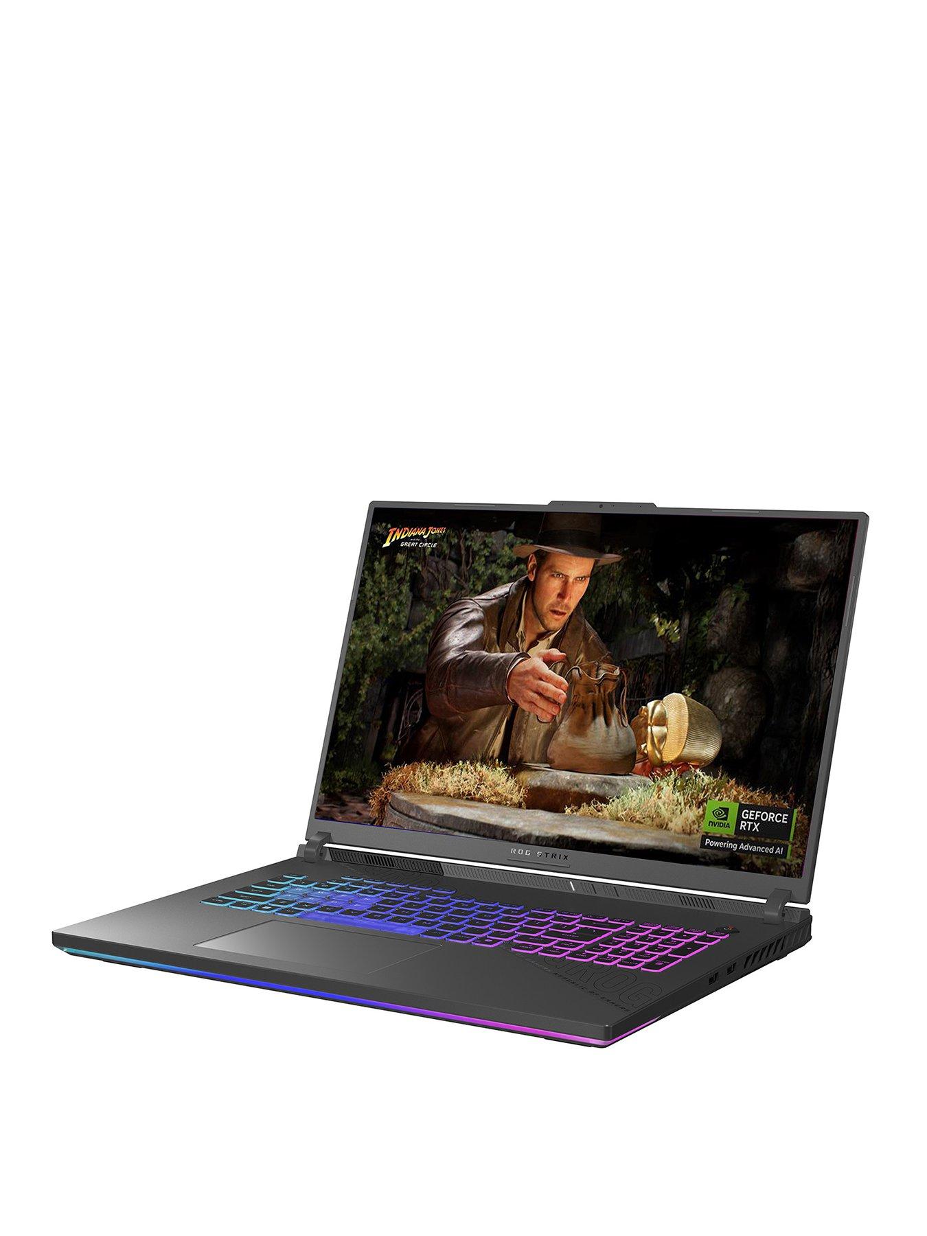 Image 3 of 7 of Asus Strix Gaming Laptop - GeForce RTX 5070 - AMD Ryzen 9 - 32GB RAM - 1TB SSD - 18in WQXGA - Grey