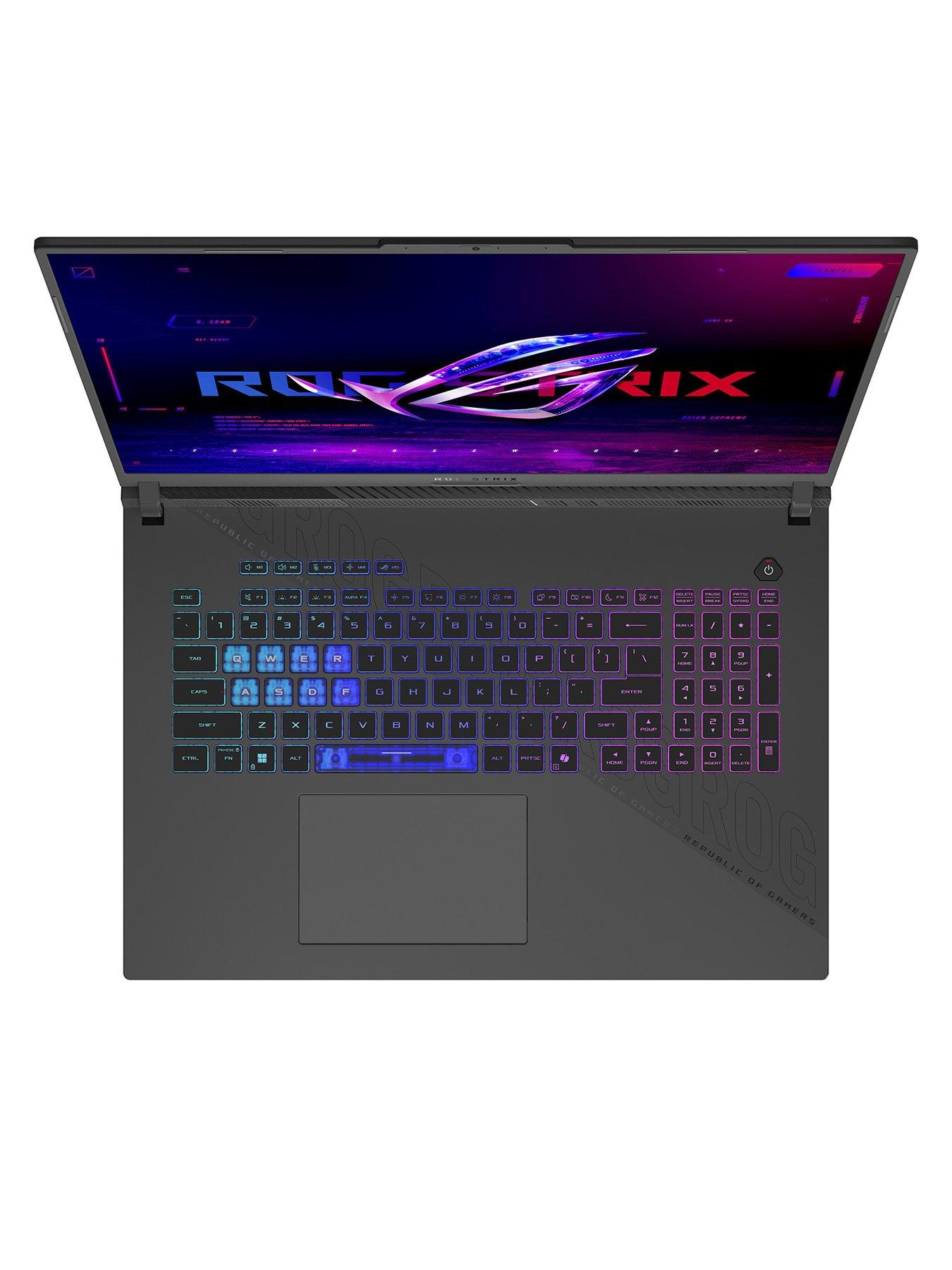 Image 5 of 7 of Asus Strix Gaming Laptop - GeForce RTX 5070 - AMD Ryzen 9 - 32GB RAM - 1TB SSD - 18in WQXGA - Grey