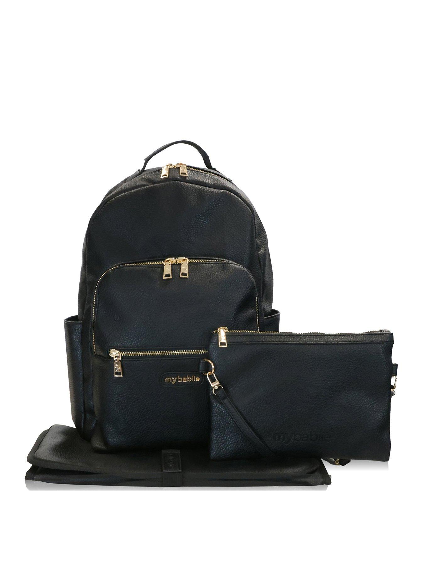 undefined Backpack Pro Changing Bag - Black / Gold