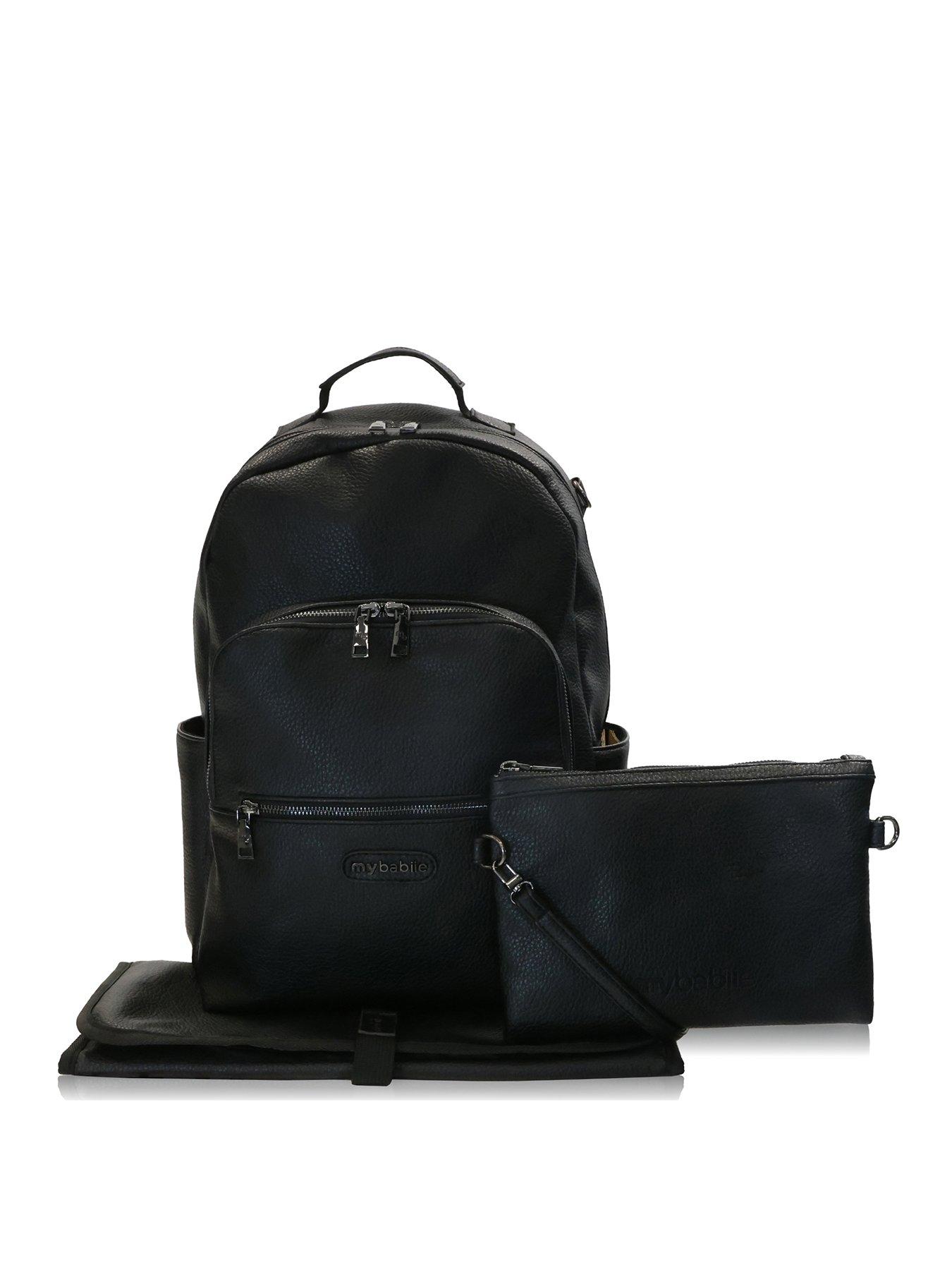 My Babiie Backpack Pro Changing Bag - Black / Gunmetal