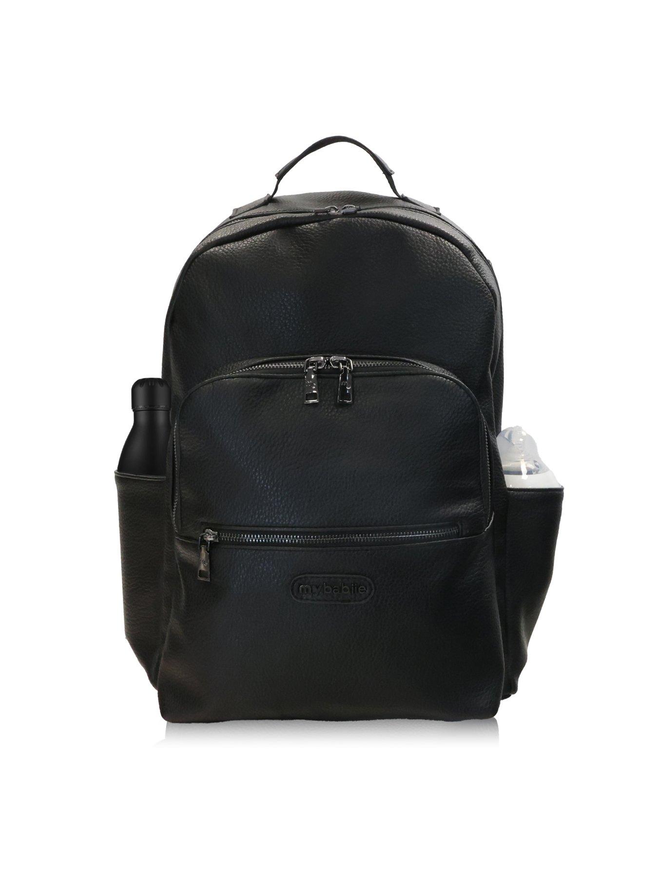 Image 4 of 7 of My Babiie Backpack Pro Changing Bag - Black / Gunmetal