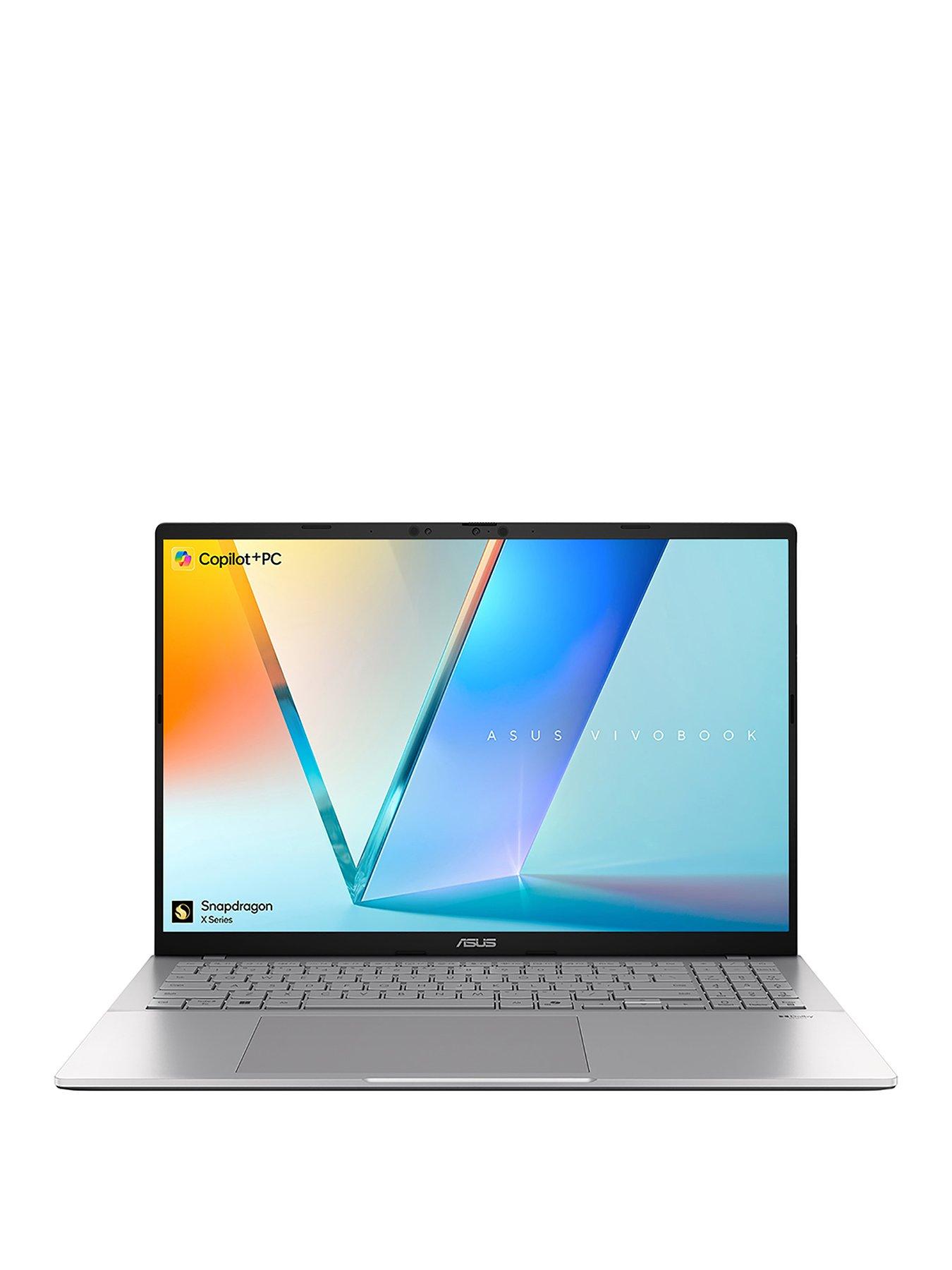 Asus Vivobook S - Copilot+ PC - Snapdragon X - 16GB RAM - 512GB SSD - 16in WQXGA(WQ) - Silver