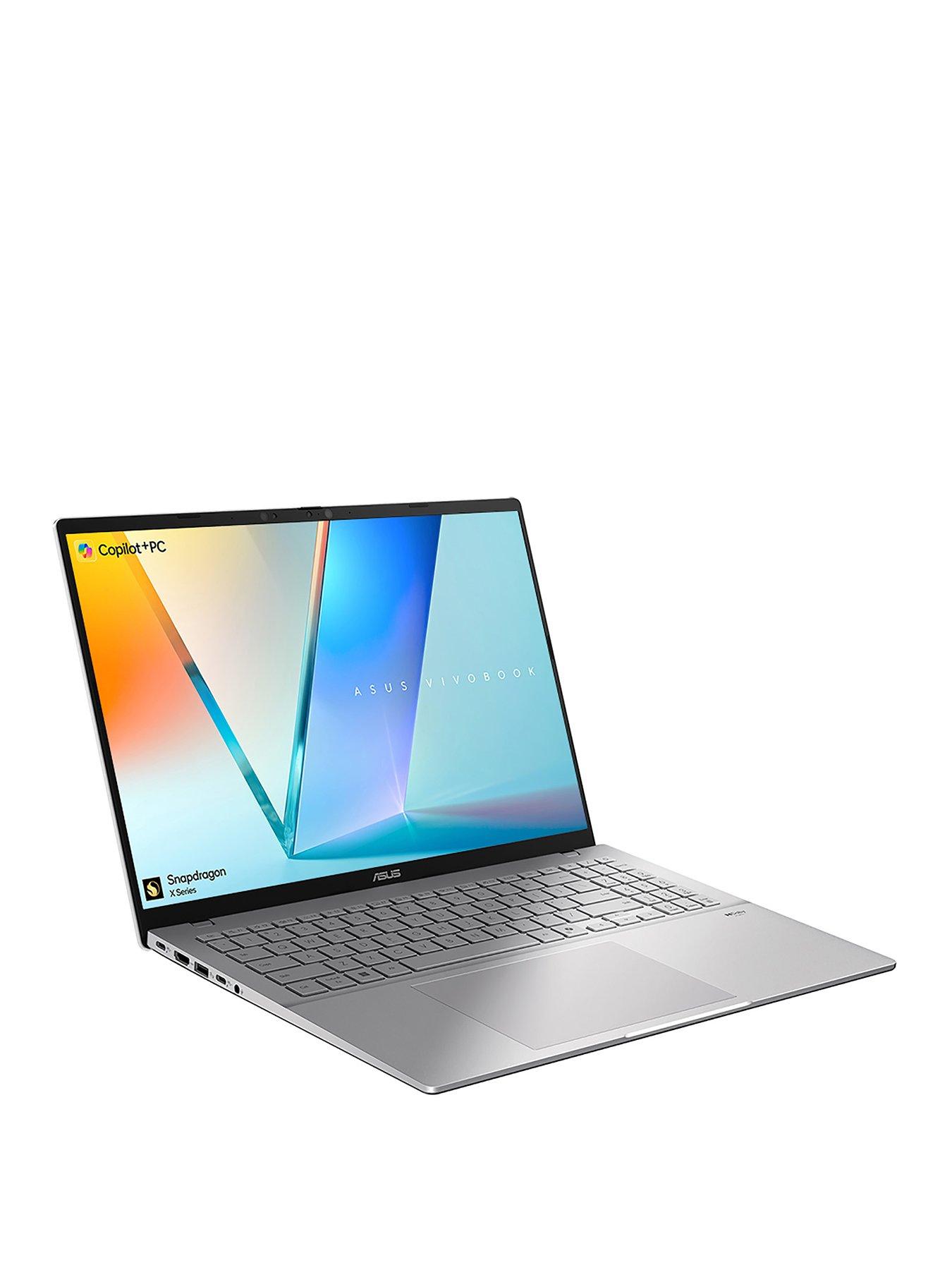 Image 2 of 7 of Asus Vivobook S  - Qualcomm Snapdragon X Plus 8 Core - 16GB RAM - 512GB SSD  - 16in WQXGA(WQ)  - Silver