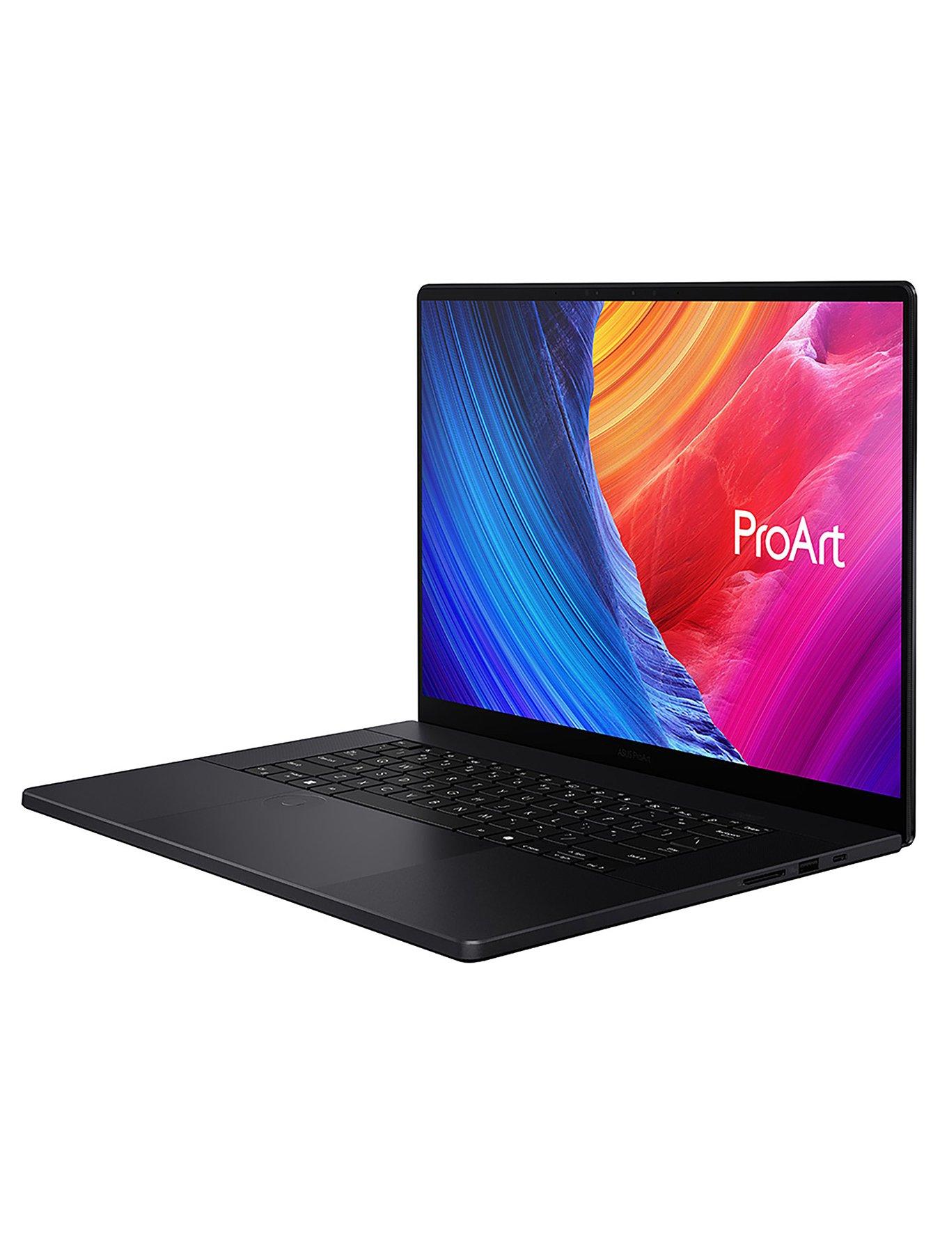 Image 4 of 7 of Asus ProArt P16 Laptop&nbsp;- 16in WQUXGA&nbsp;(WQU) OLED, GeForce RTX 5070, AMD Ryzen AI 9,&nbsp;32GB RAM, 1TB SSD&nbsp;- Black
