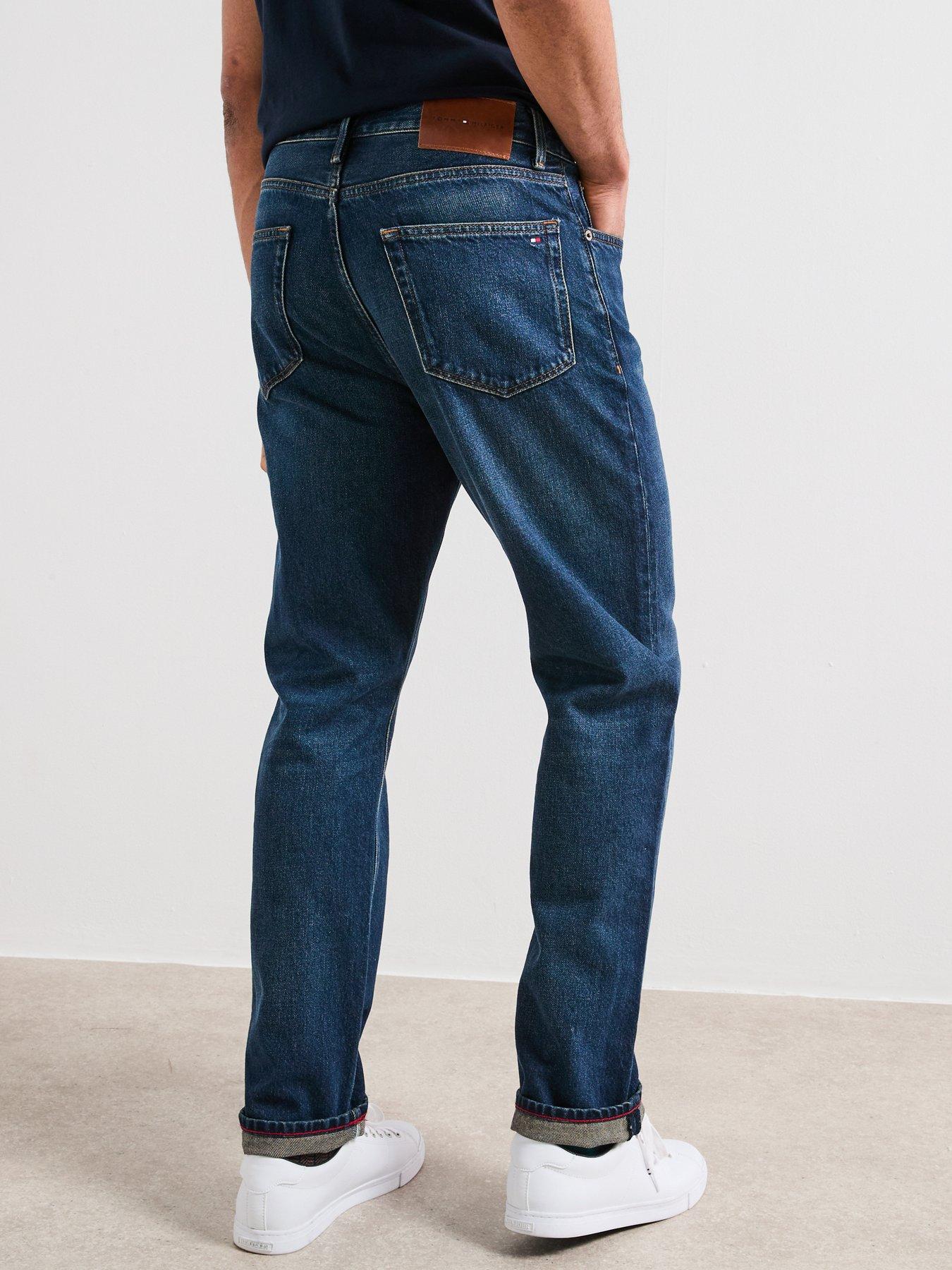 Tommy Hilfiger Mercer Regular Fit Bear Jeans Dark Blue Very