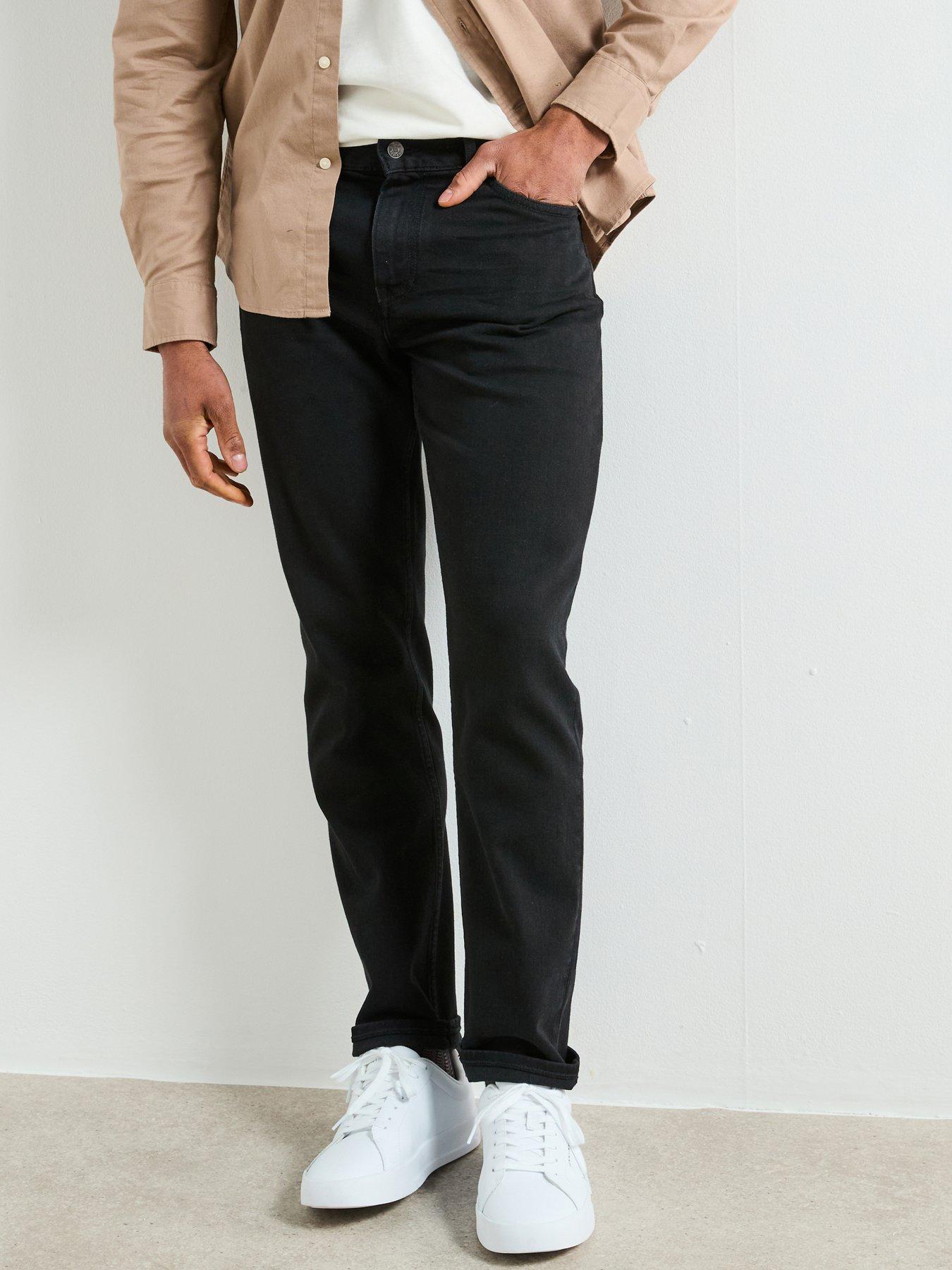 Tommy Hilfiger Denton Straight Fit Jeans Croft Jeans - Black