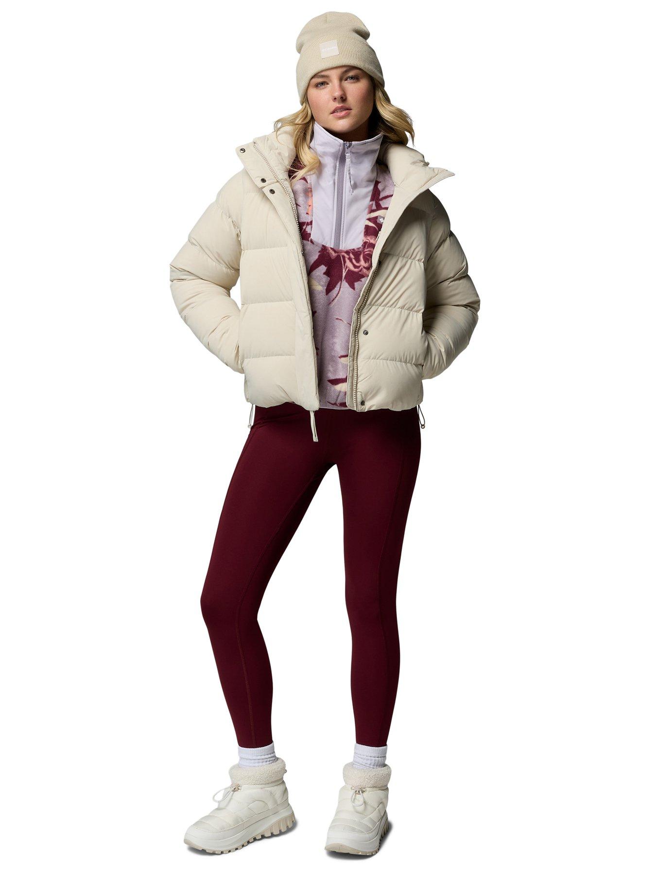 Image 3 of 6 of Columbia Women's Amaze Puff Hooded Jacket - Beige