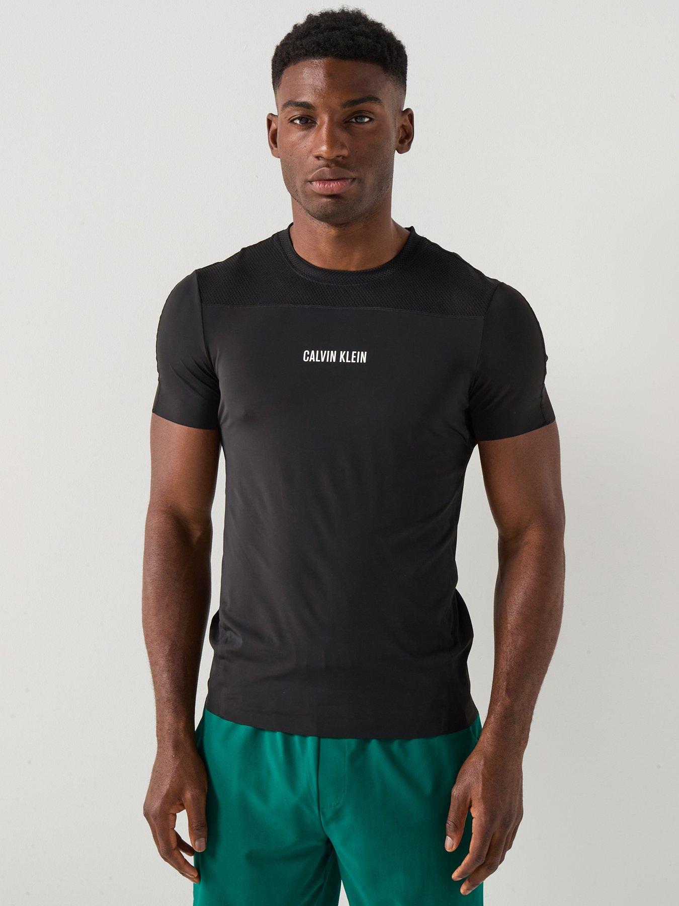 Calvin Klein Sport Ck Intense Power Baselayer T-Shirt - Black