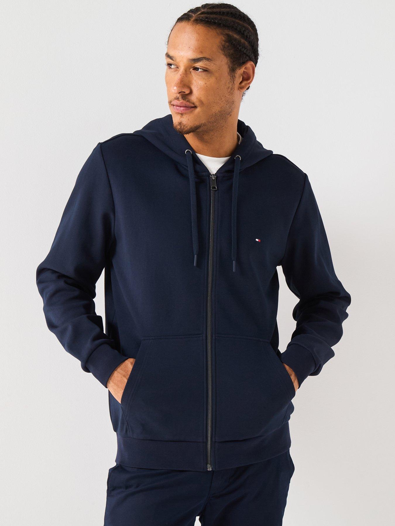 Tommy Hilfiger Essential Intechno Zip Hoodie - Navy