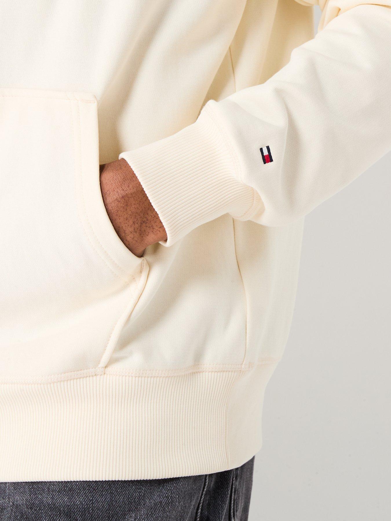 Image 6 of 6 of Tommy Hilfiger Herald Skyline Hoodie - Off White