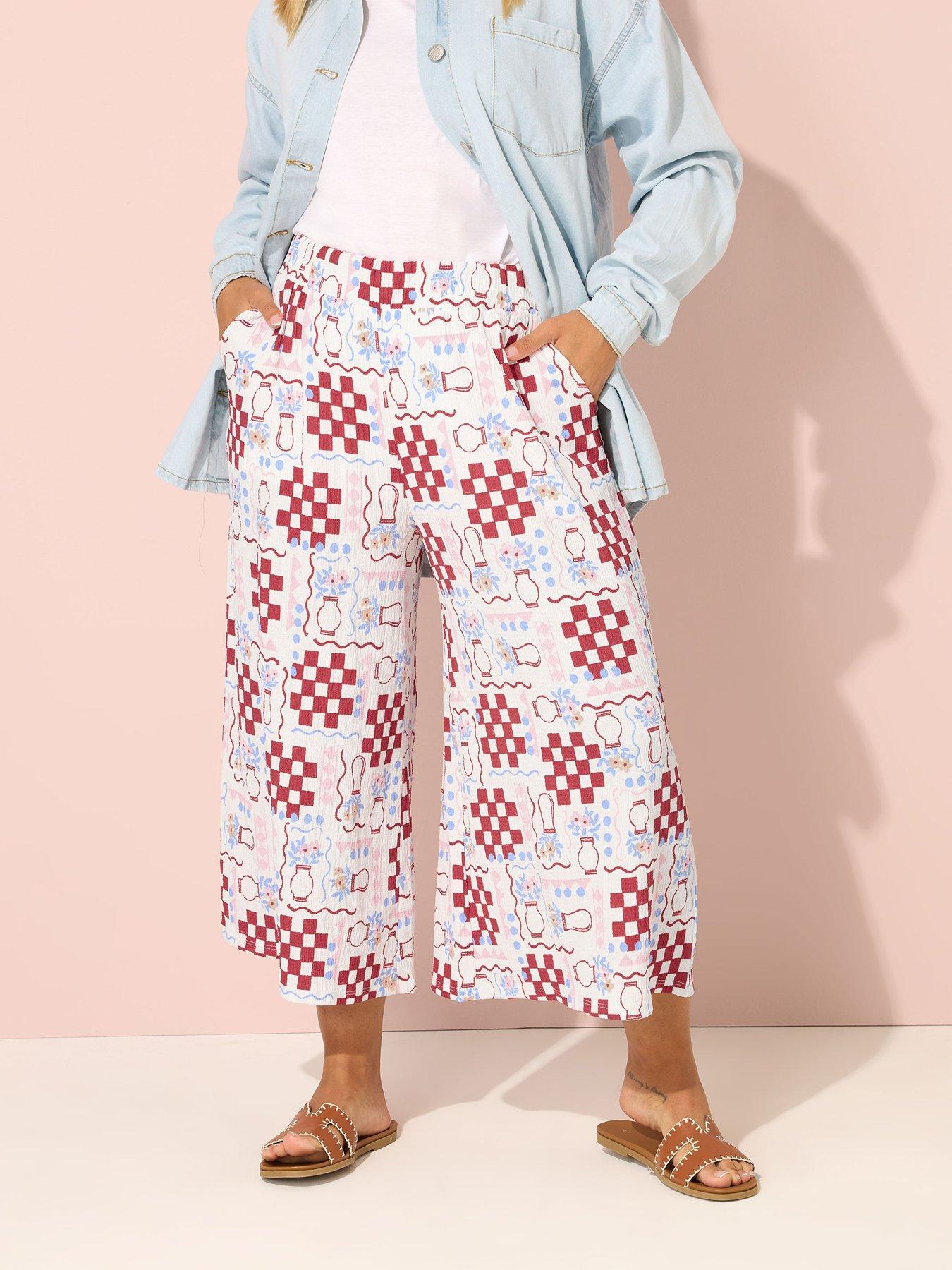 undefined Curve Midaxi Culotte - White