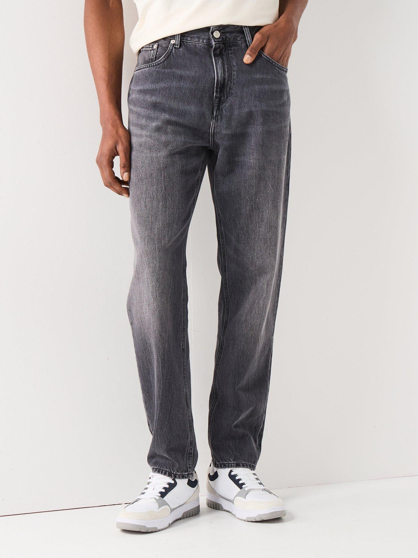 Image 1 of 4 of Tommy Hilfiger Harlem Regular Fit Marcus Jeans - Grey