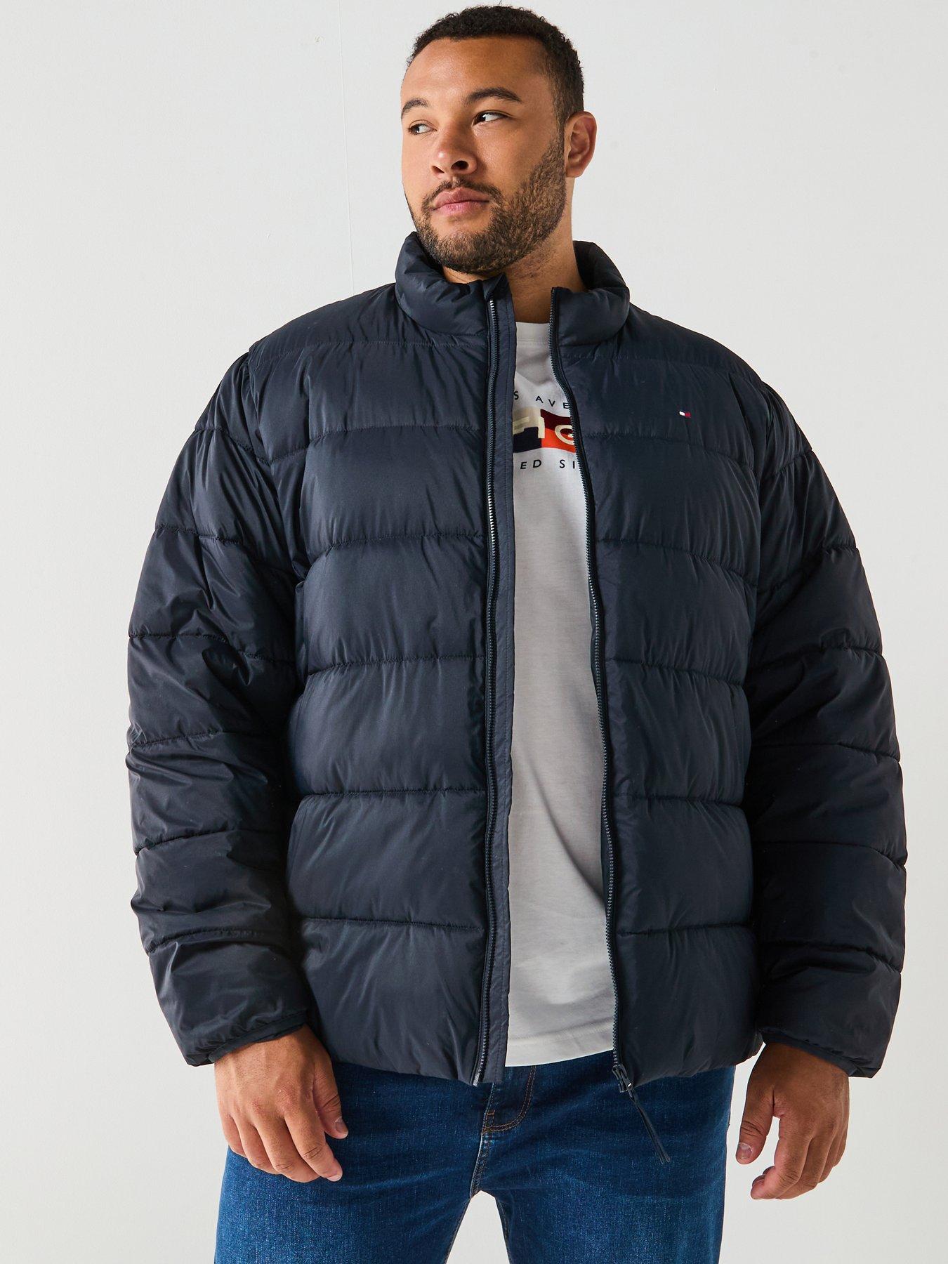 undefined Big  &  Tall Mid Weight Padded Jacket - Navy
