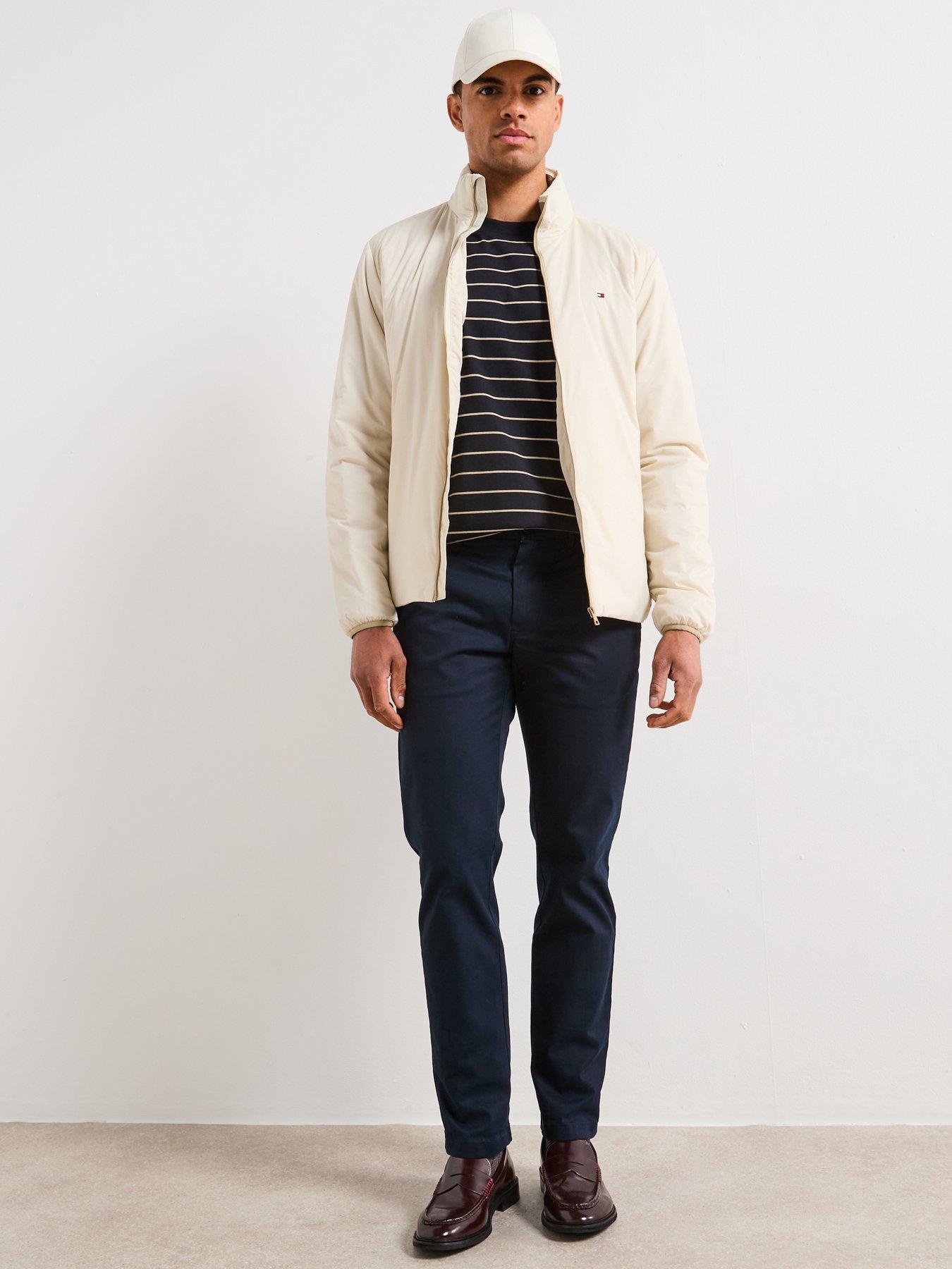 Image 3 of 6 of Tommy Hilfiger Lightweight Blouson Jacket - Light Natural