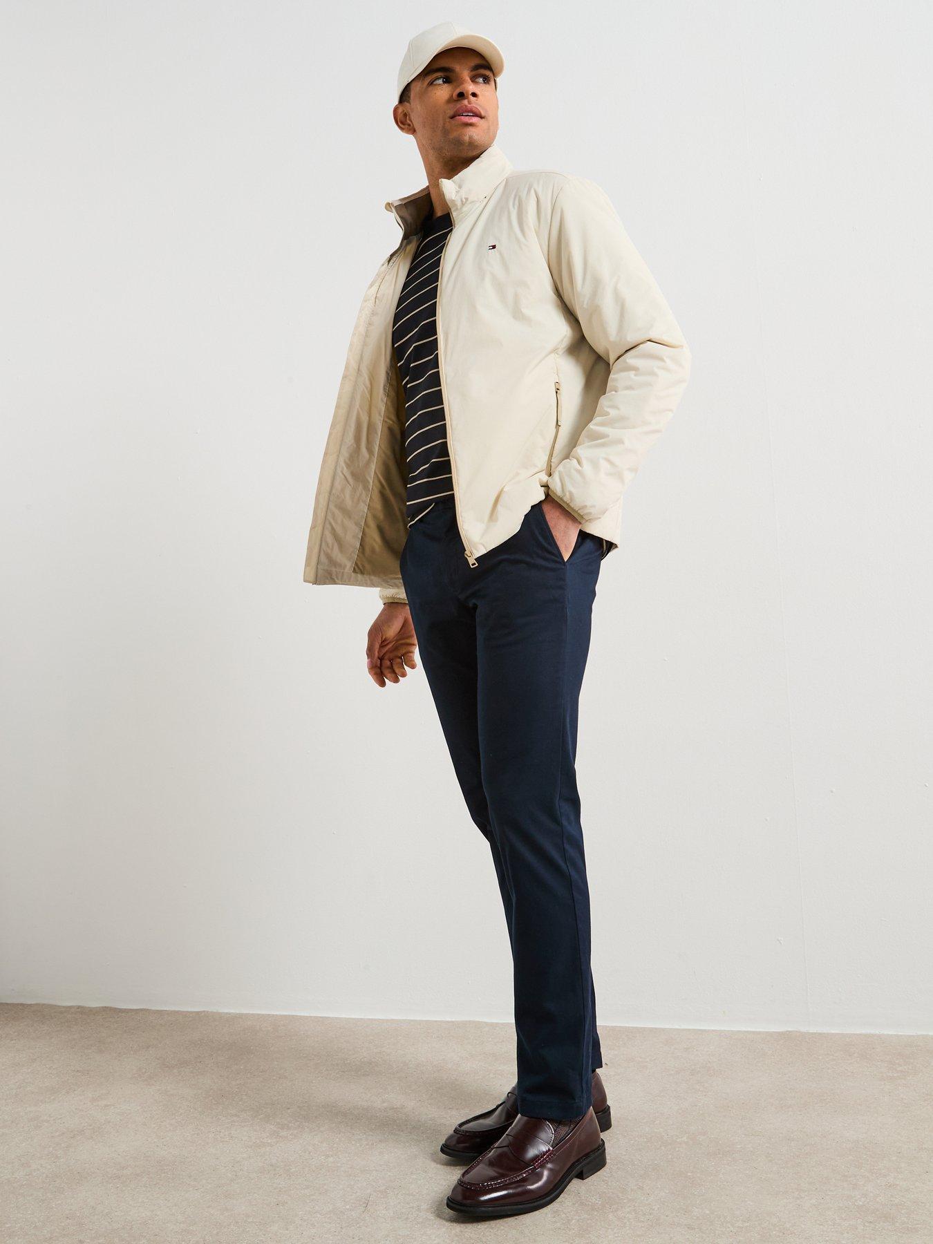Image 5 of 6 of Tommy Hilfiger Lightweight Blouson Jacket - Light Natural