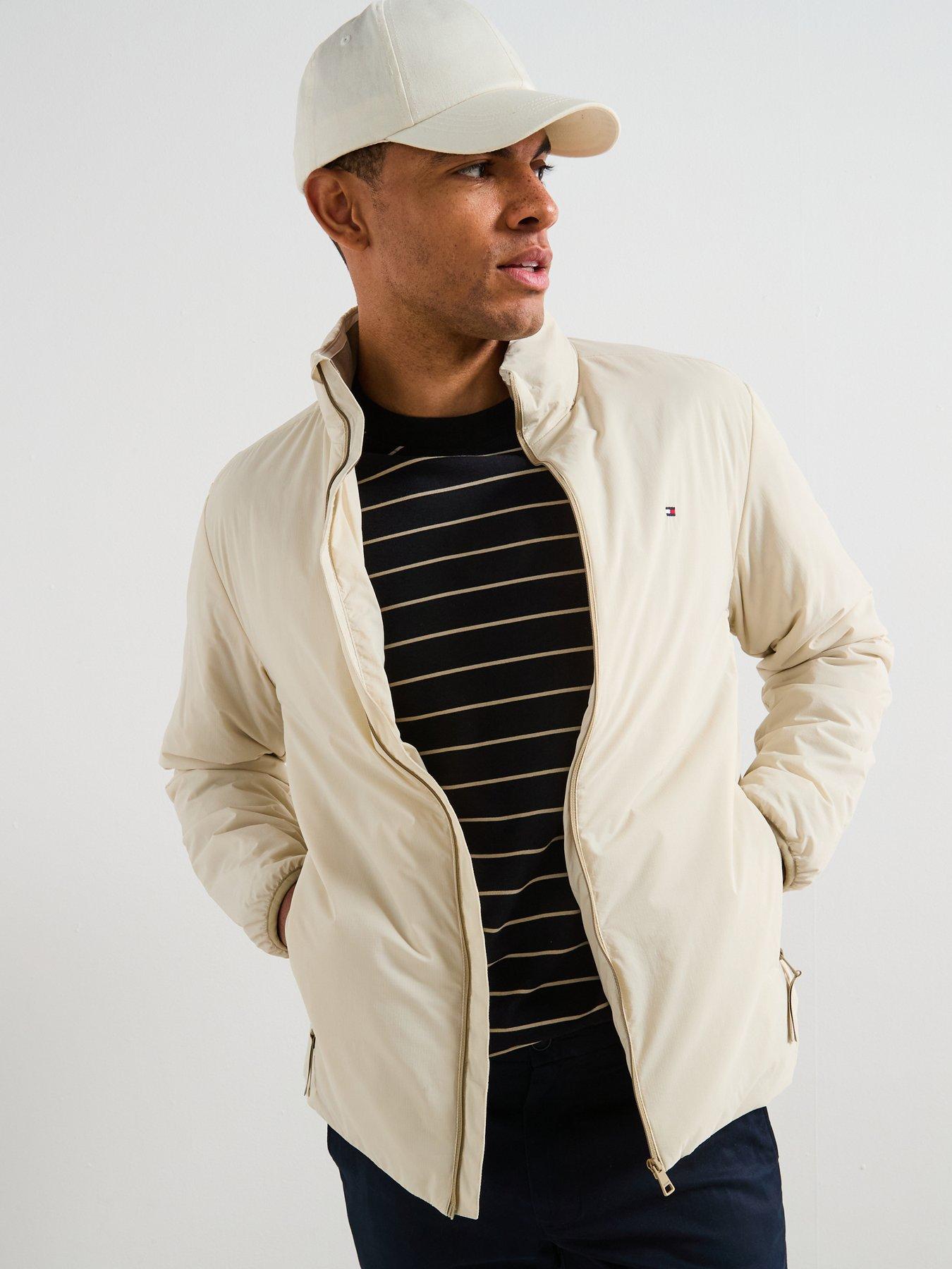 Image 6 of 6 of Tommy Hilfiger Lightweight Blouson Jacket - Light Natural