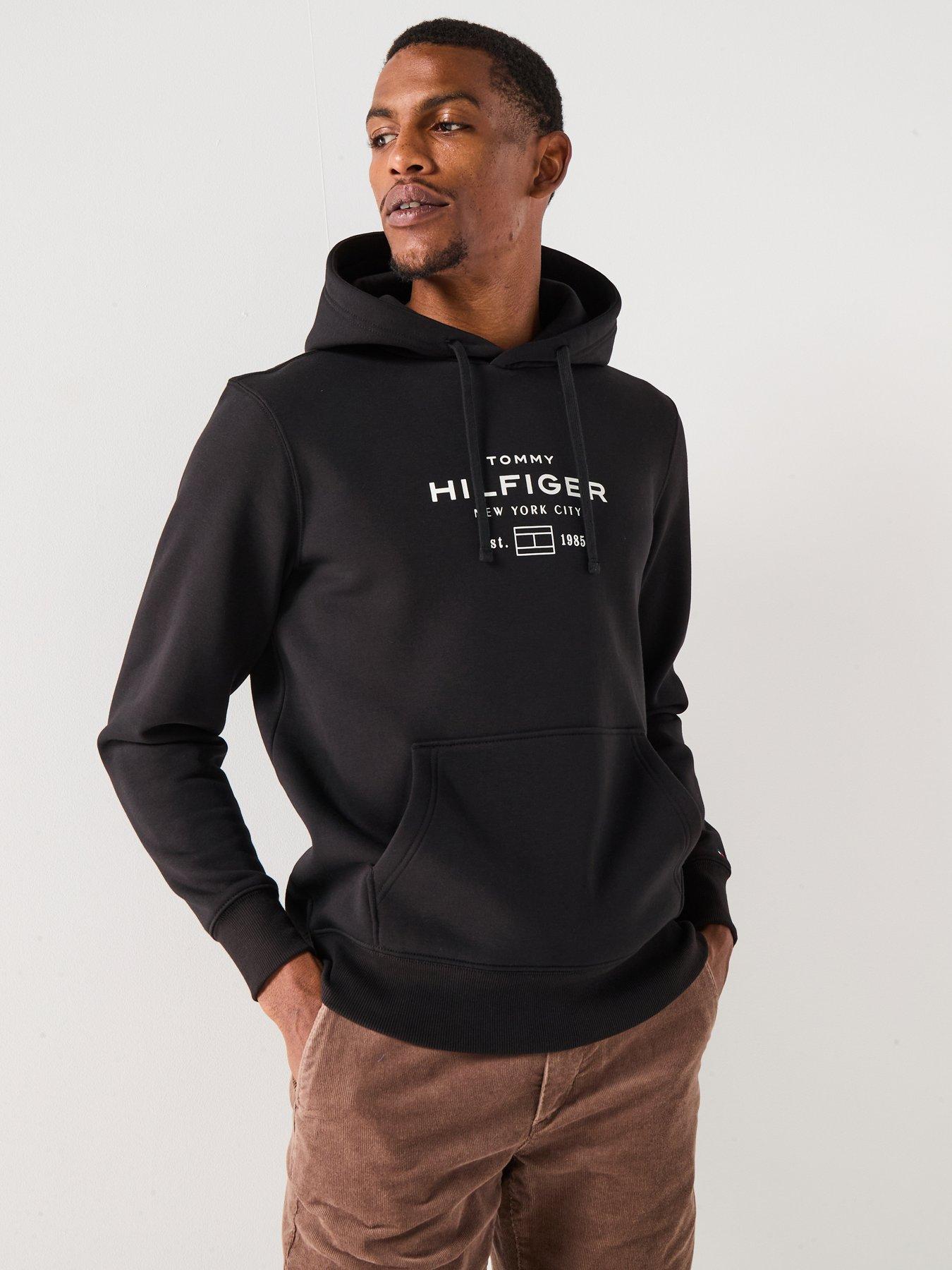 Tommy Hilfiger Oval Graphic Hoodie - Black