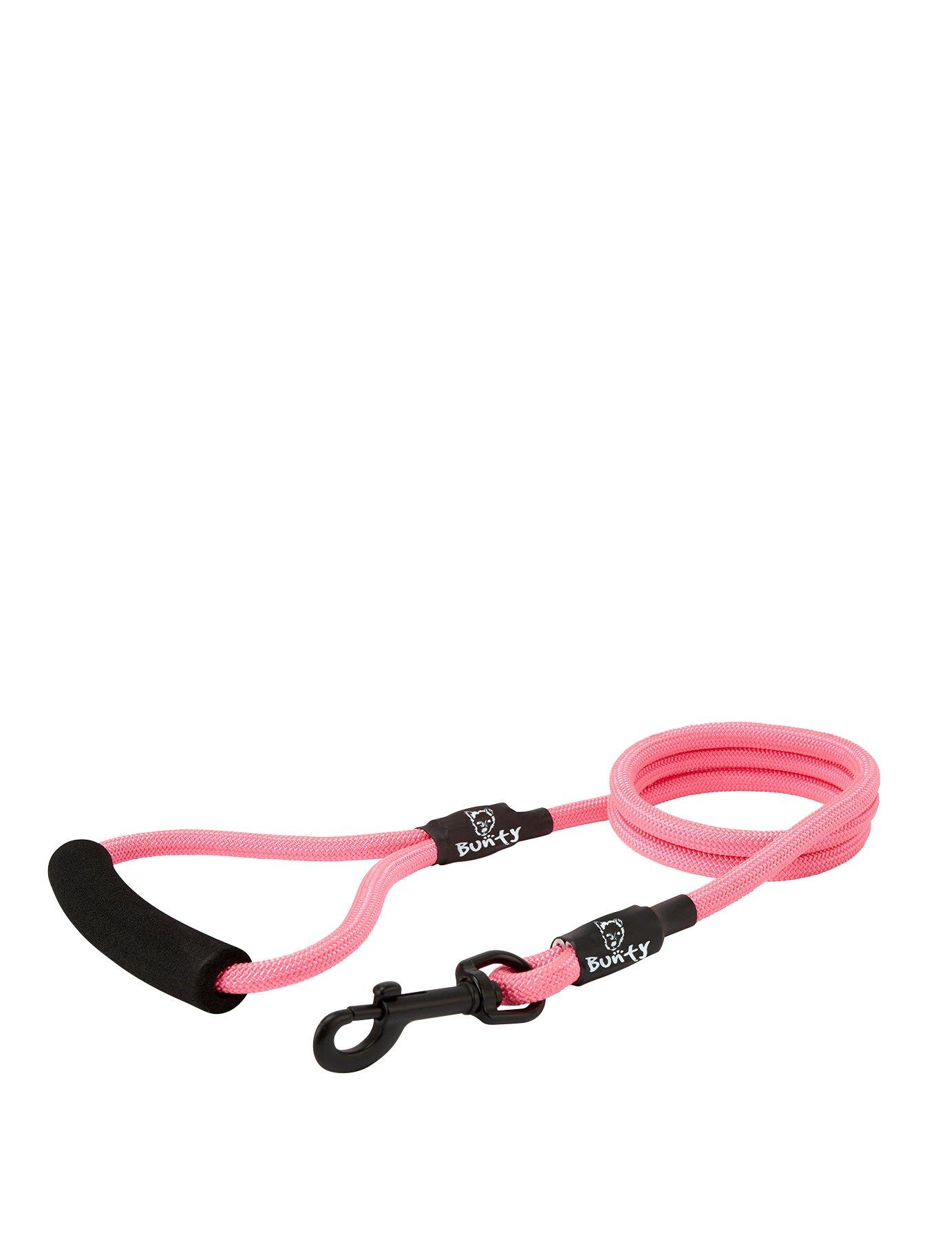 bunty-rope-pet-lead-pink