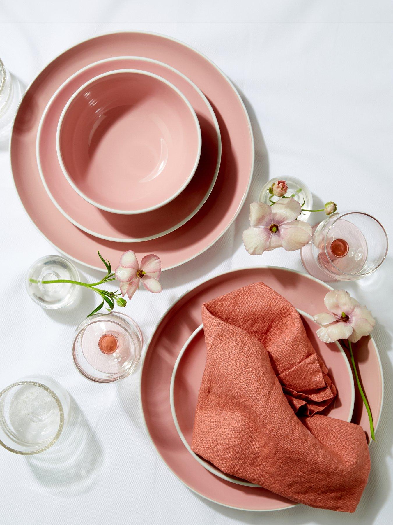 undefined 12PC Pink with White Rim  Coupe