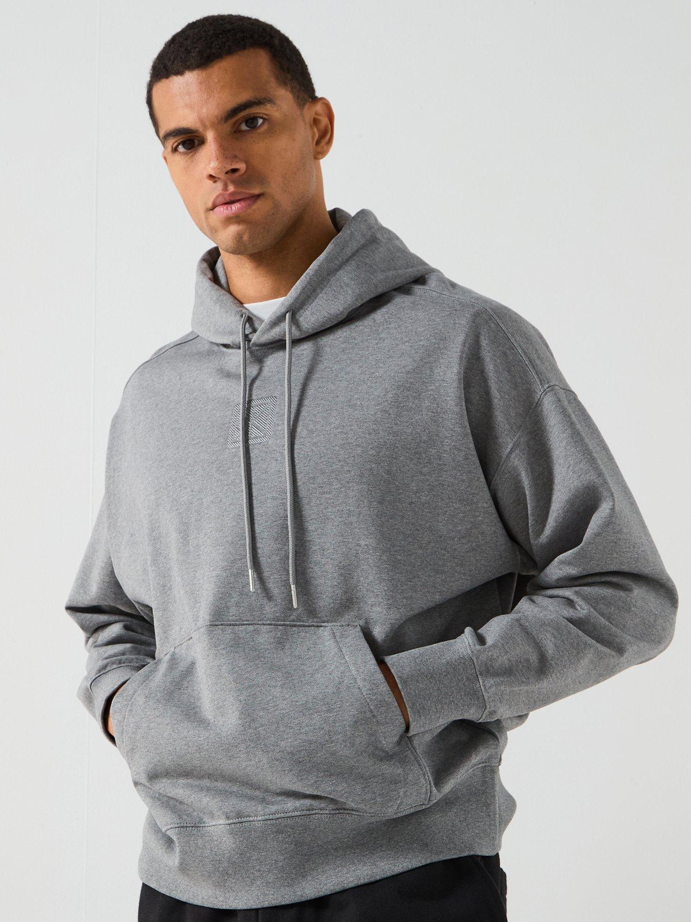 Calvin Klein Calvin Klein Ck Emblem Hoodie - Grey