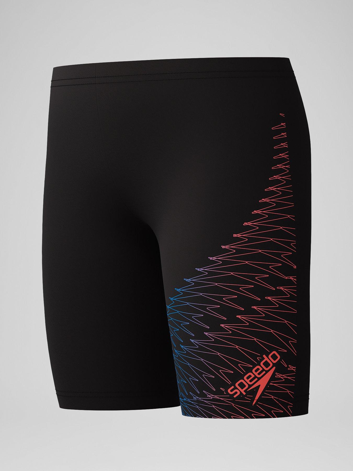 Image 2 of 4 of Speedo Boys Medley Logo Jammer - Grey