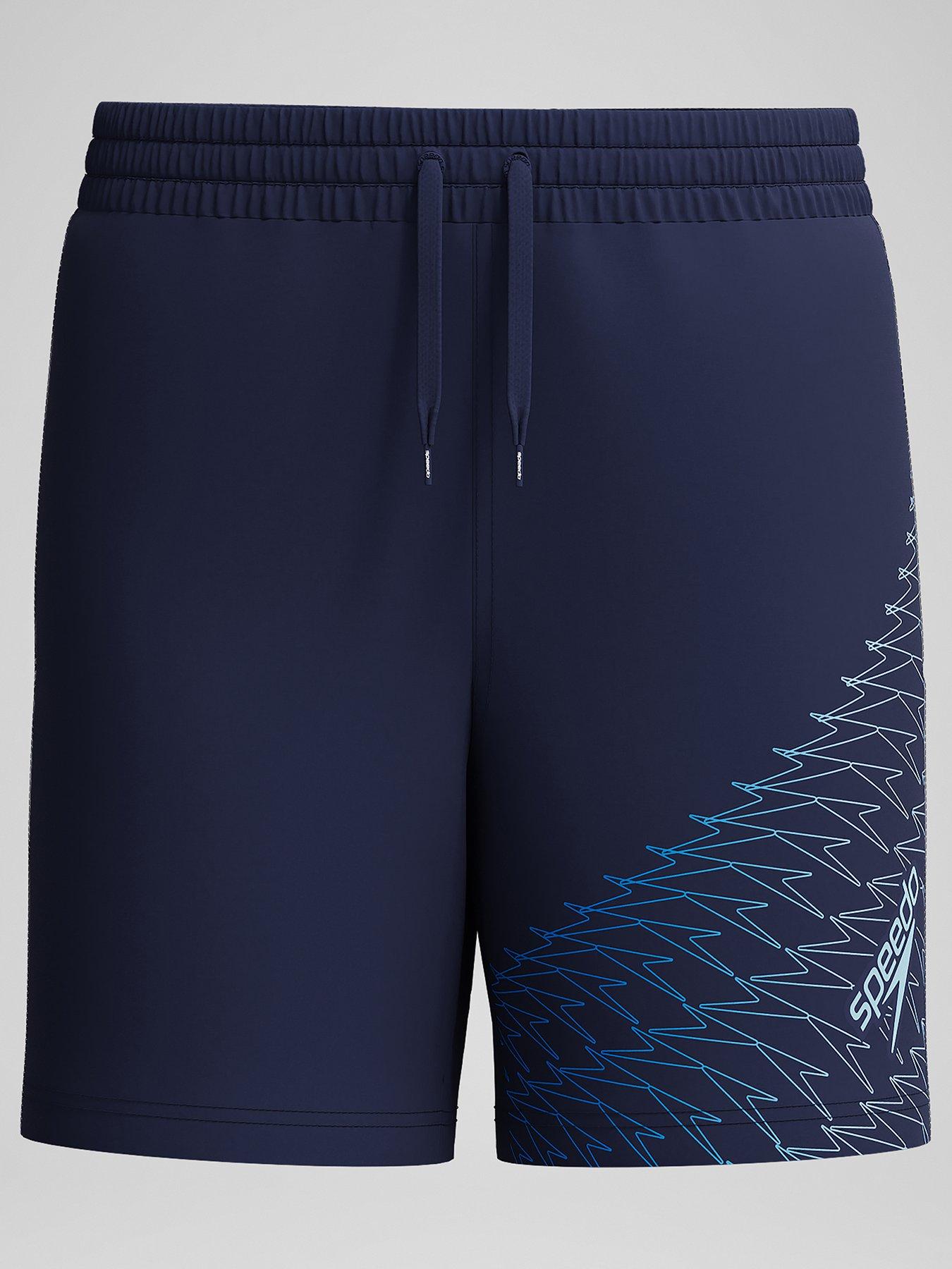 Speedo Boys Medley Logo 15 Inch Watershort - Blue | Very