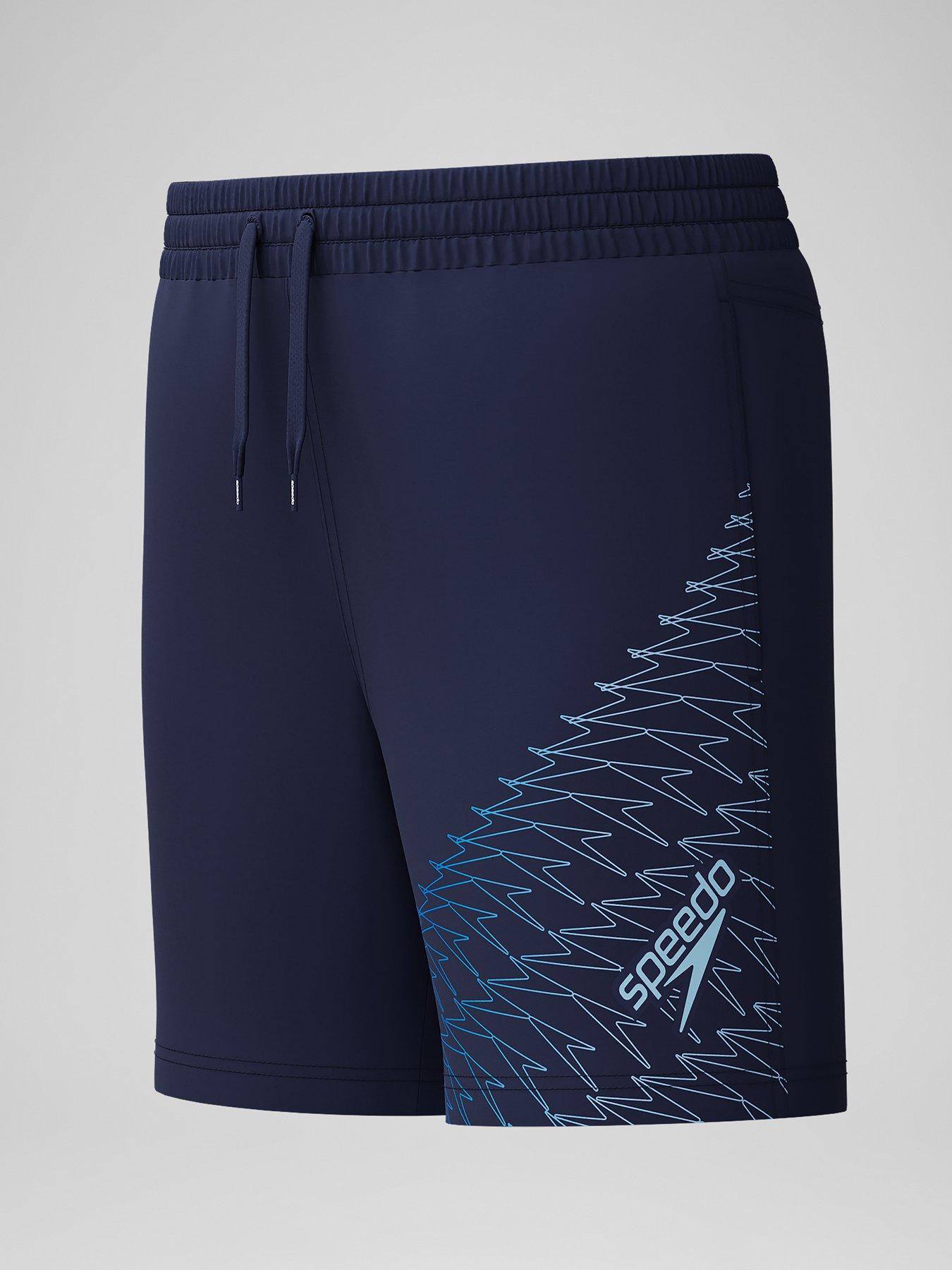 Speedo Boys Medley Logo 15 Inch Watershort - Blue | Very