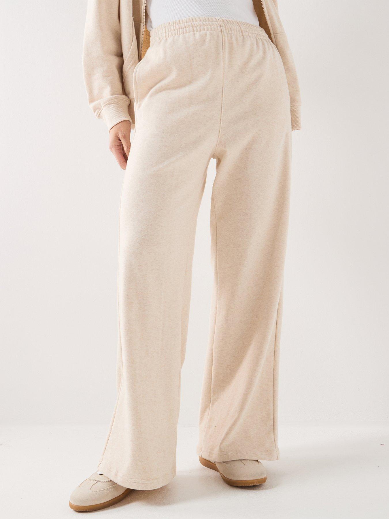 Tommy Hilfiger Wide Leg Pants, Beige, Size Xs, Women