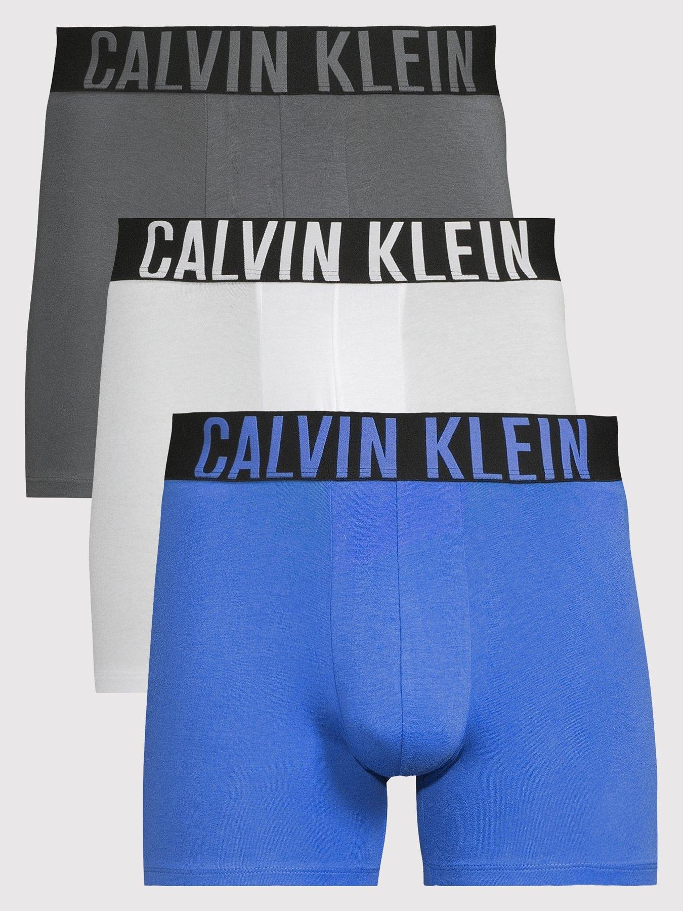 Calvin Klein Underwear 3 Pack Intense Power Cotton Boxer Brief - Assorted