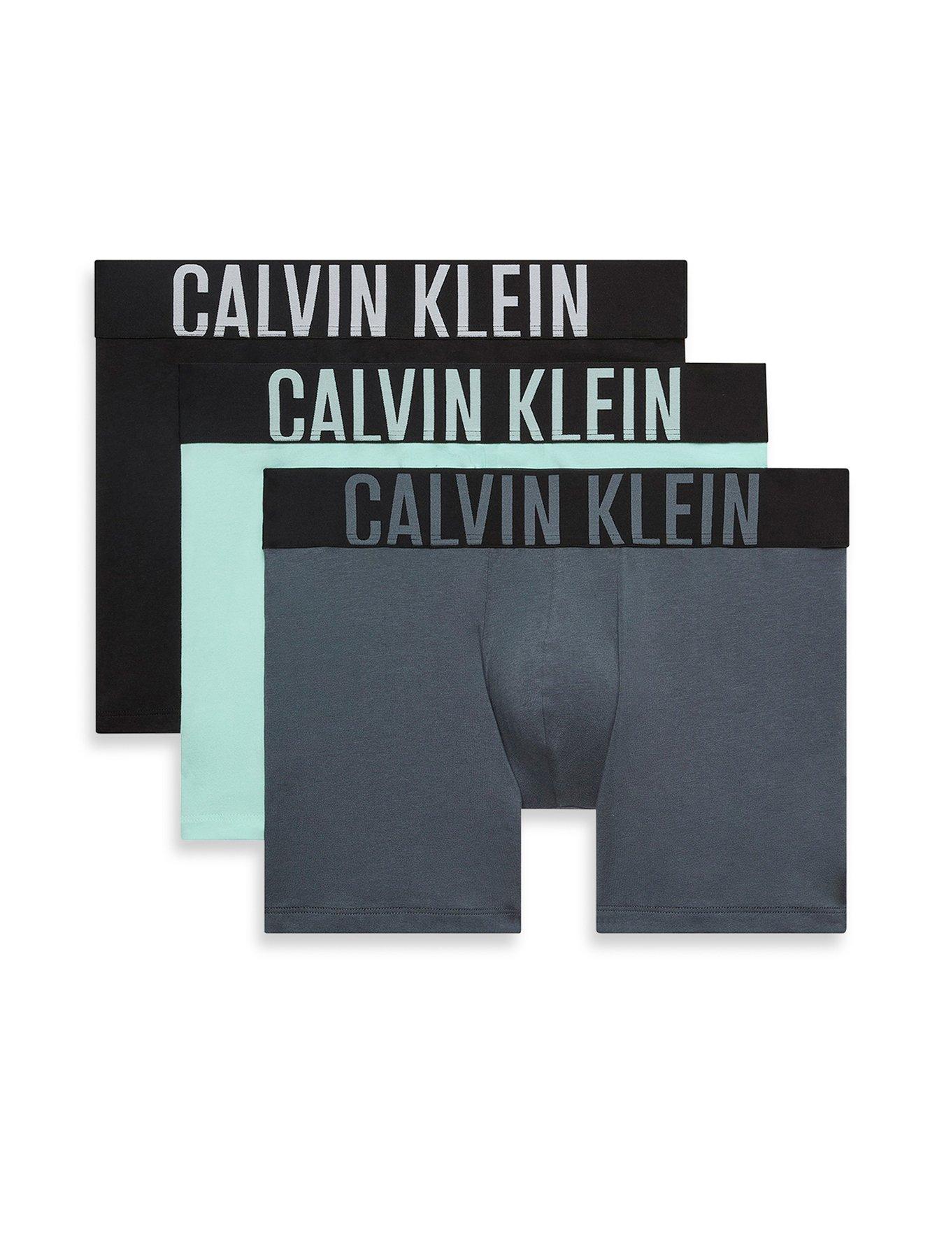 Image 1 of 1 of Calvin Klein Underwear 3 Pack Intense Power Cotton Boxer Brief - Assorted