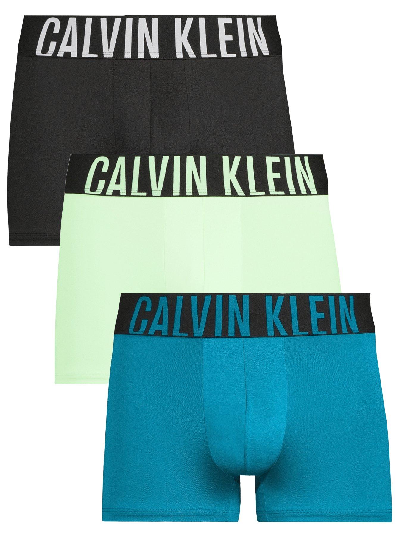 Calvin Klein Calvin Klein Underwear 3 Pack Intense Power Microfibre Trunks - Assorted