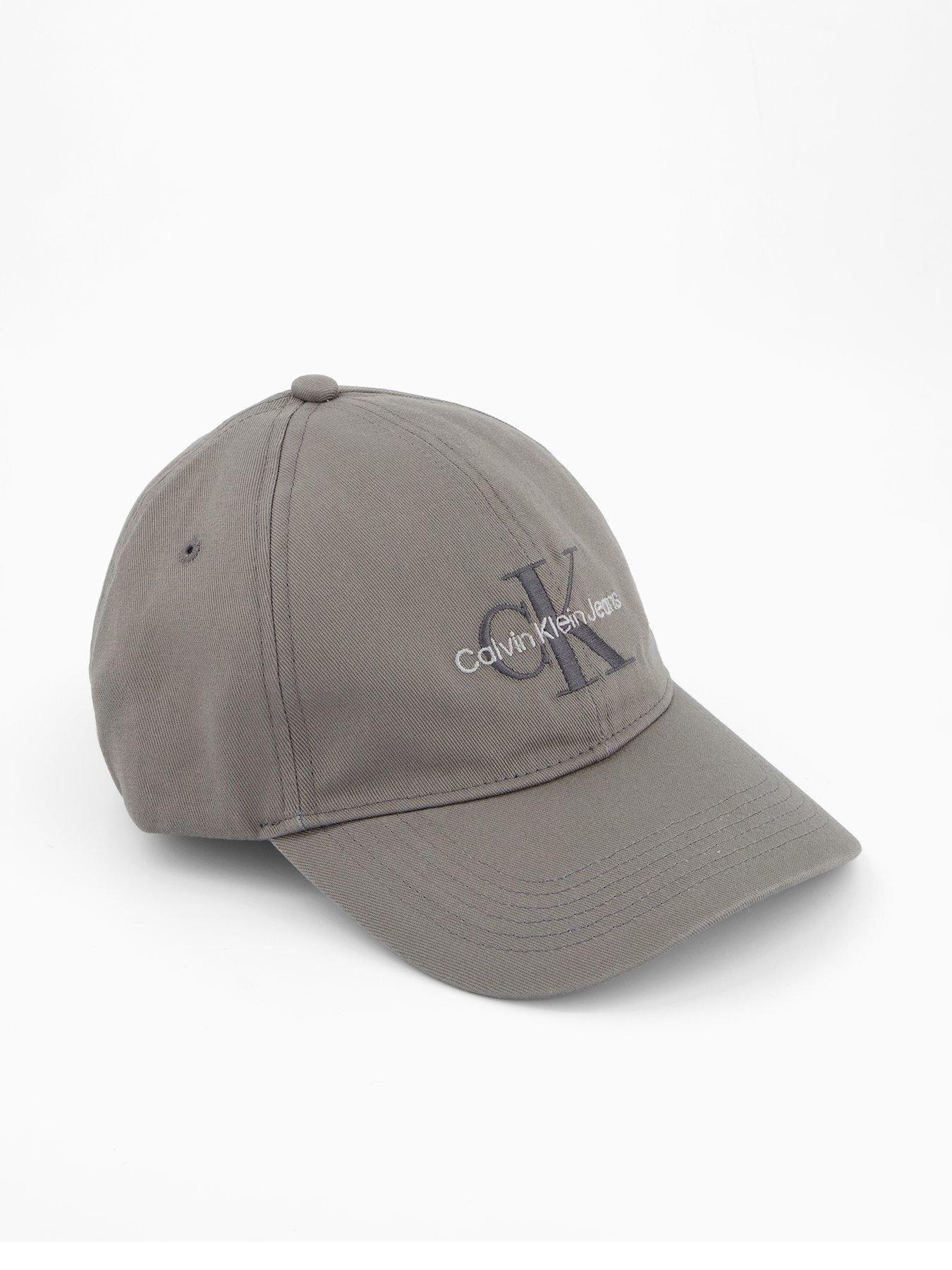 undefined Calvin Klein Monologo Embroidery Baseball Cap - Grey