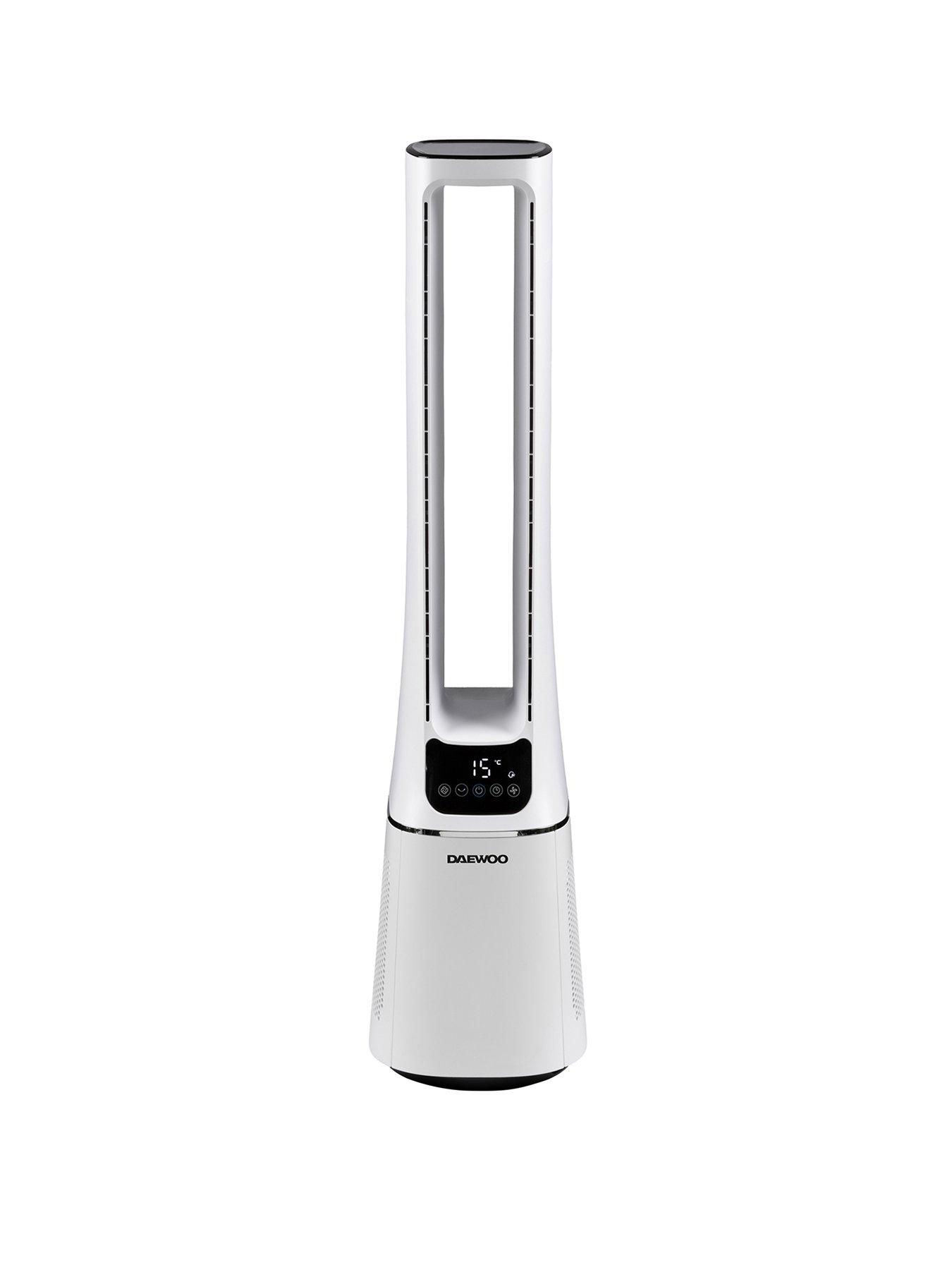 Daewoo 2 In 1 Bladeless Fan  &  Purifier  - White