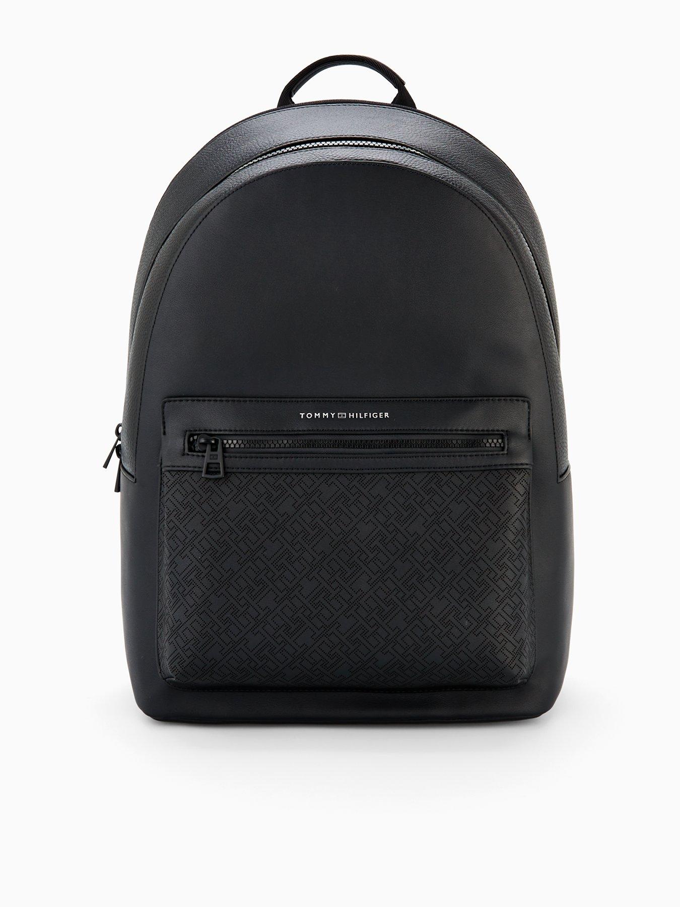 Tommy Hilfiger Th Monogram Backpack - Black