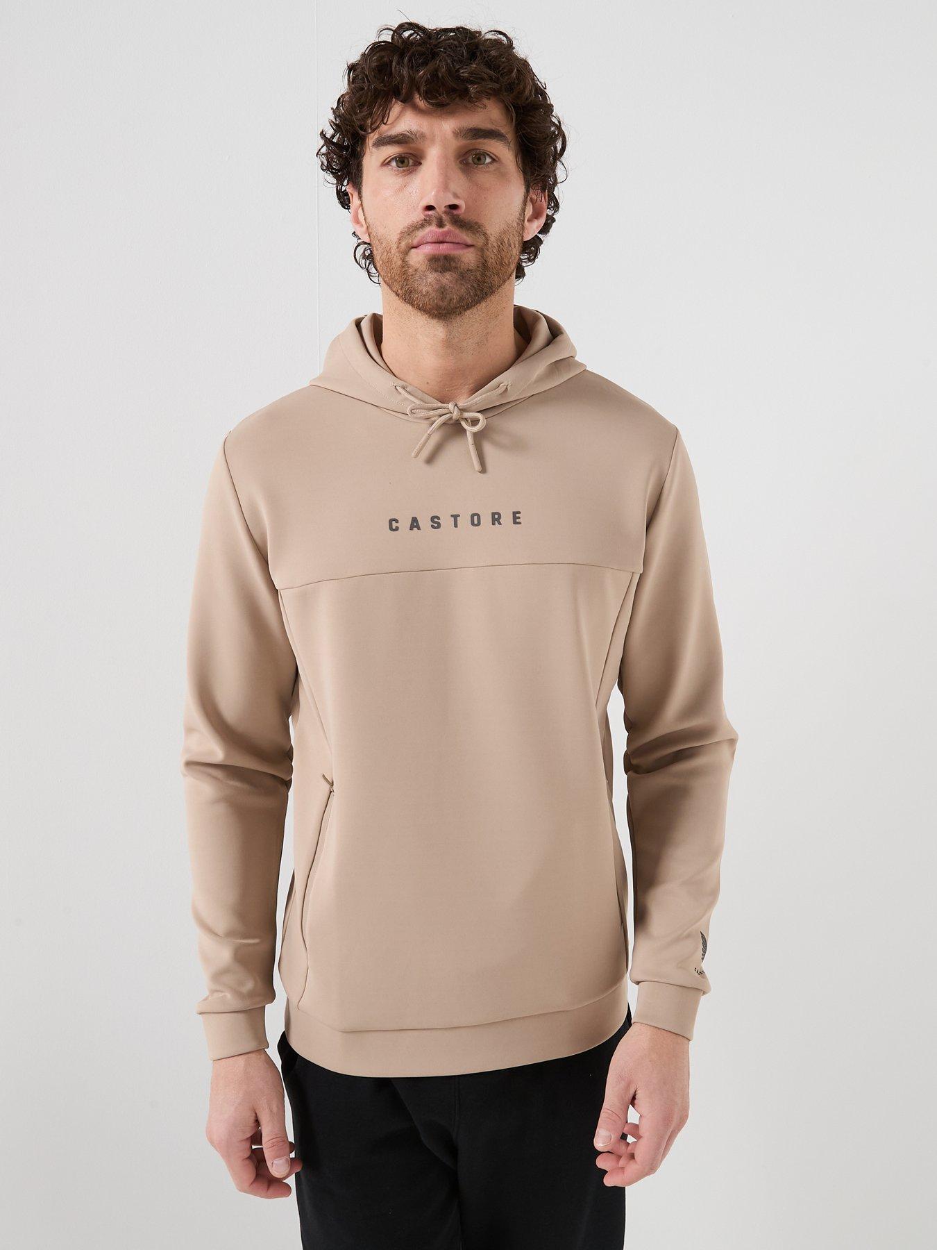 Castore Mens Training Flex Scuba Hoody - Beige